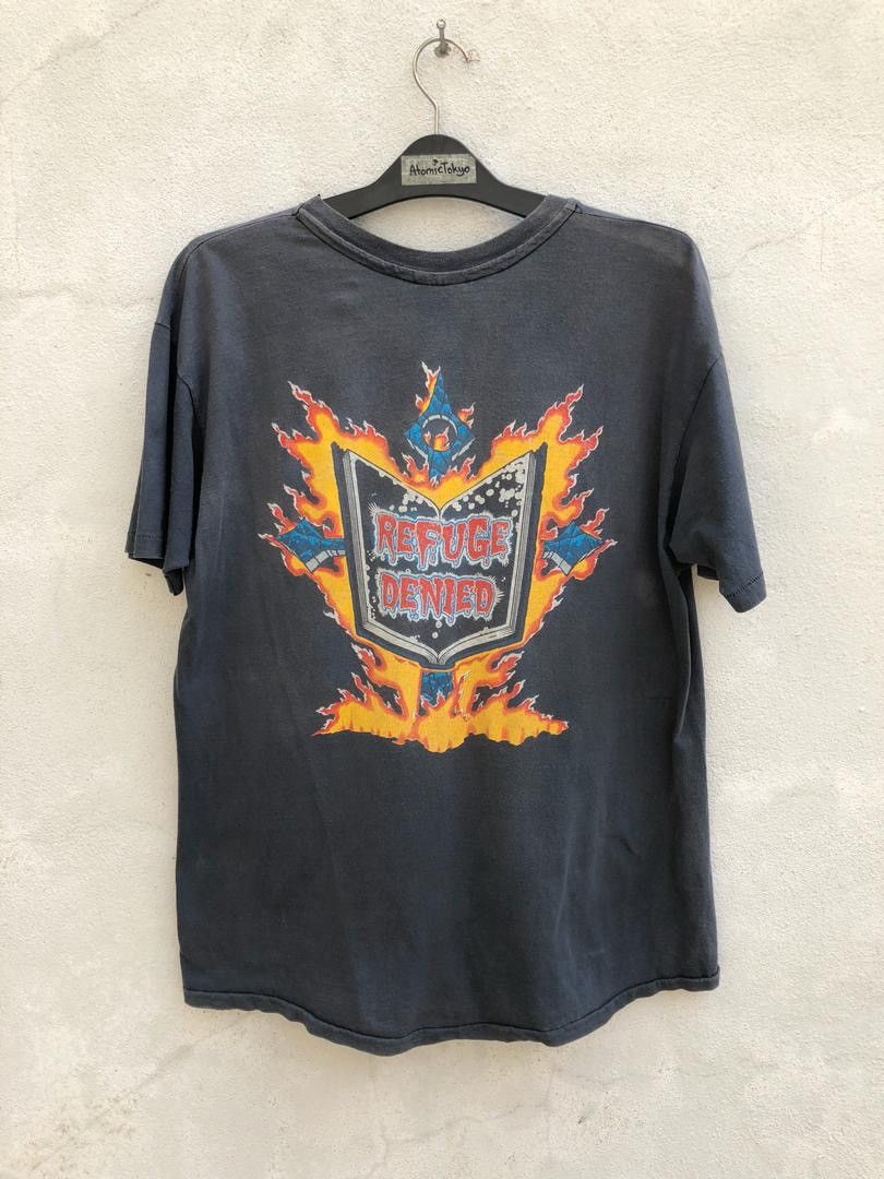 Band Tees × Vintage RARE!! 1988 Sanctuary American Trash Metal Band tee Size US XL / EU 56 / 4 - 13 Thumbnail