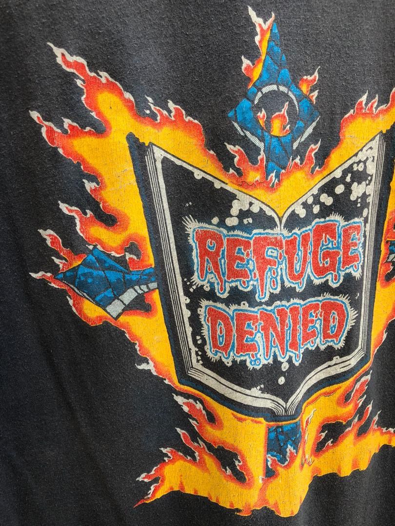 Band Tees × Vintage RARE!! 1988 Sanctuary American Trash Metal Band tee Size US XL / EU 56 / 4 - 12 Thumbnail