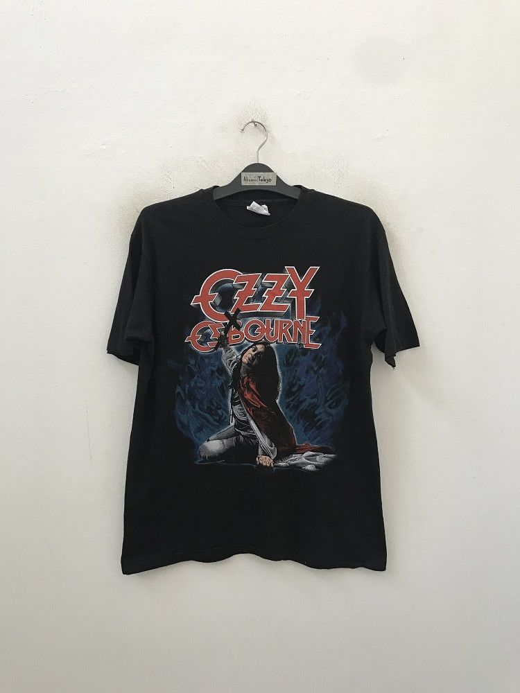 Band Tees × Ozzy Osbourne 90s Ozzy Osbourne 1991 Blizzard Of Ozz Heavy Metal t shirt Size US L / EU 52-54 / 3 - 2 Thumbnail