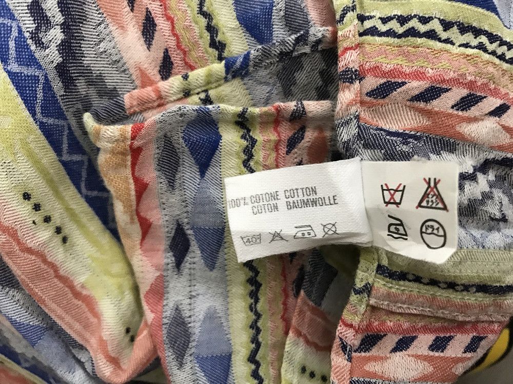 Missoni Missoni Sport Native Striped Long Sleeve Shirt Navajo Style Size US M / EU 48-50 / 2 - 12 Thumbnail