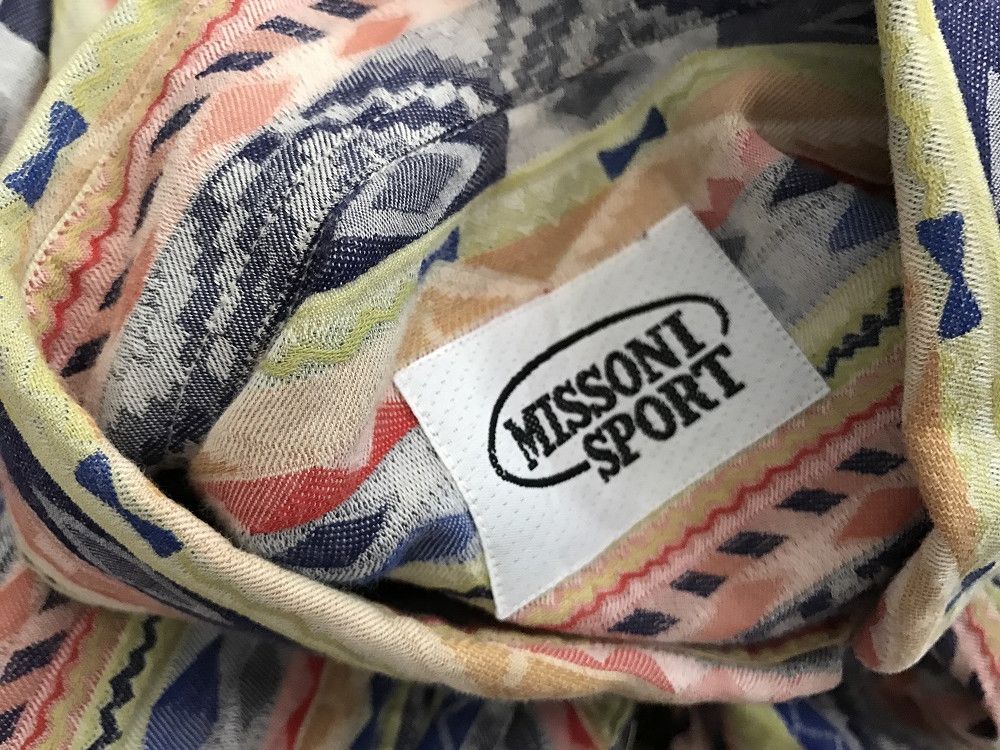 Missoni Missoni Sport Native Striped Long Sleeve Shirt Navajo Style Size US M / EU 48-50 / 2 - 10 Thumbnail
