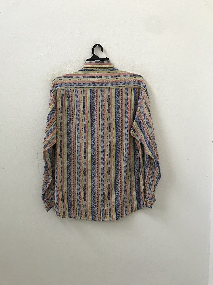 Missoni Missoni Sport Native Striped Long Sleeve Shirt Navajo Style Size US M / EU 48-50 / 2 - 8 Thumbnail