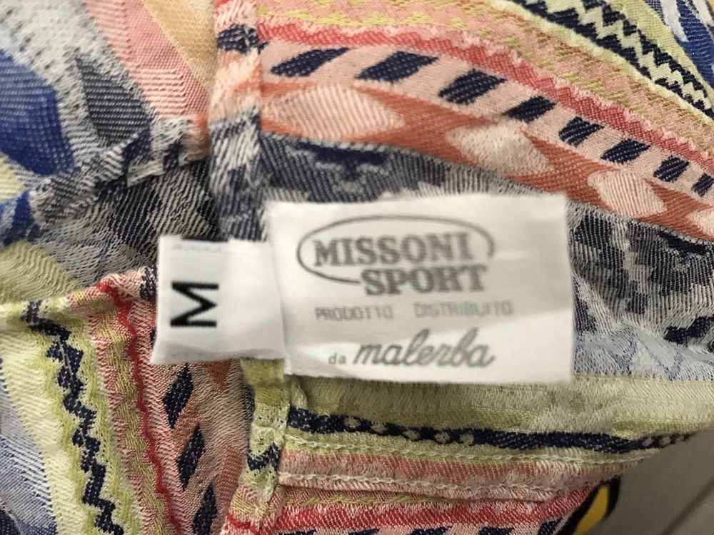 Missoni Missoni Sport Native Striped Long Sleeve Shirt Navajo Style Size US M / EU 48-50 / 2 - 11 Thumbnail