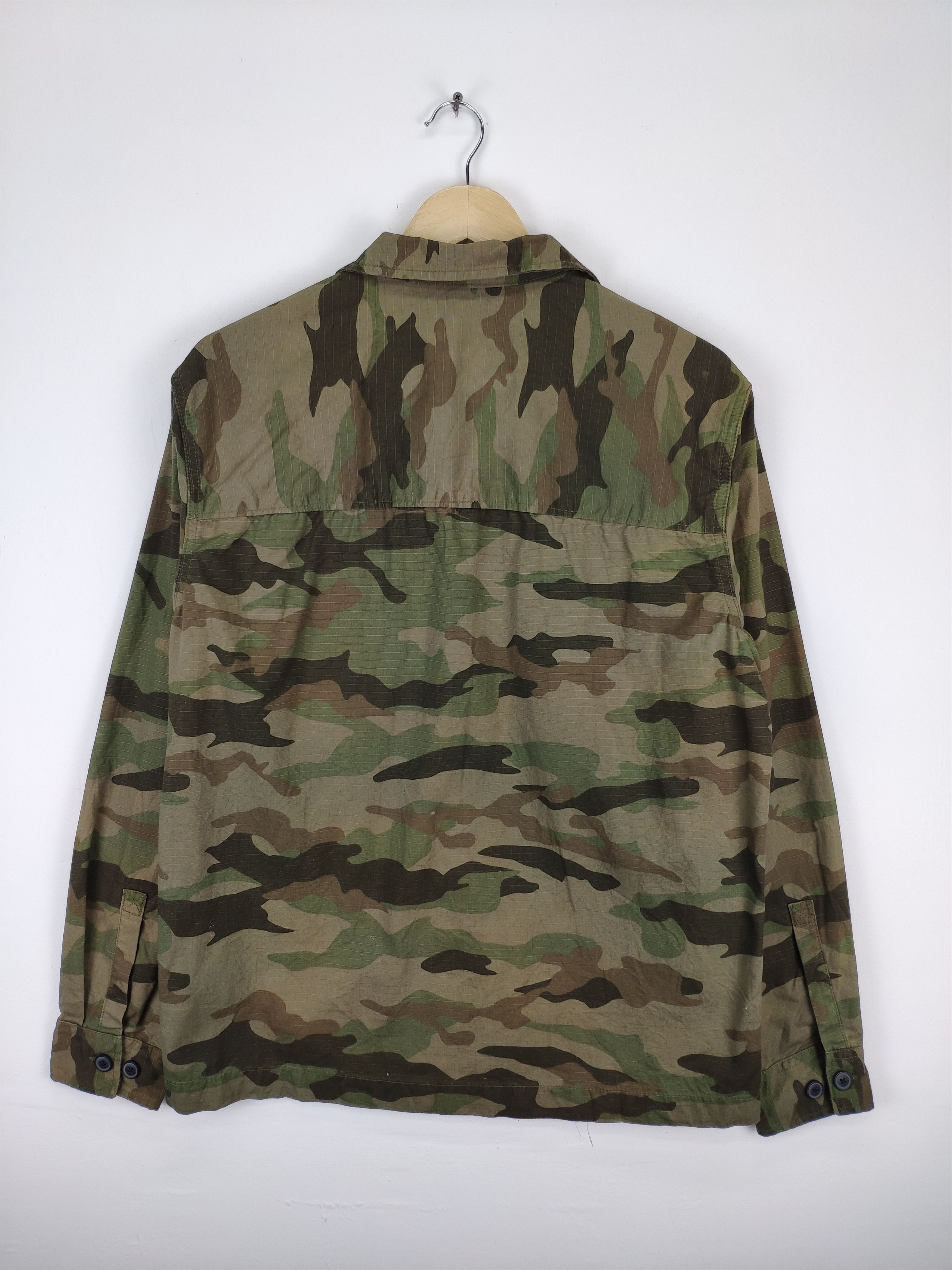 Divided H&M Divided Camouflage Shirt Button Up Size US M / EU 48-50 / 2 - 2 Thumbnail