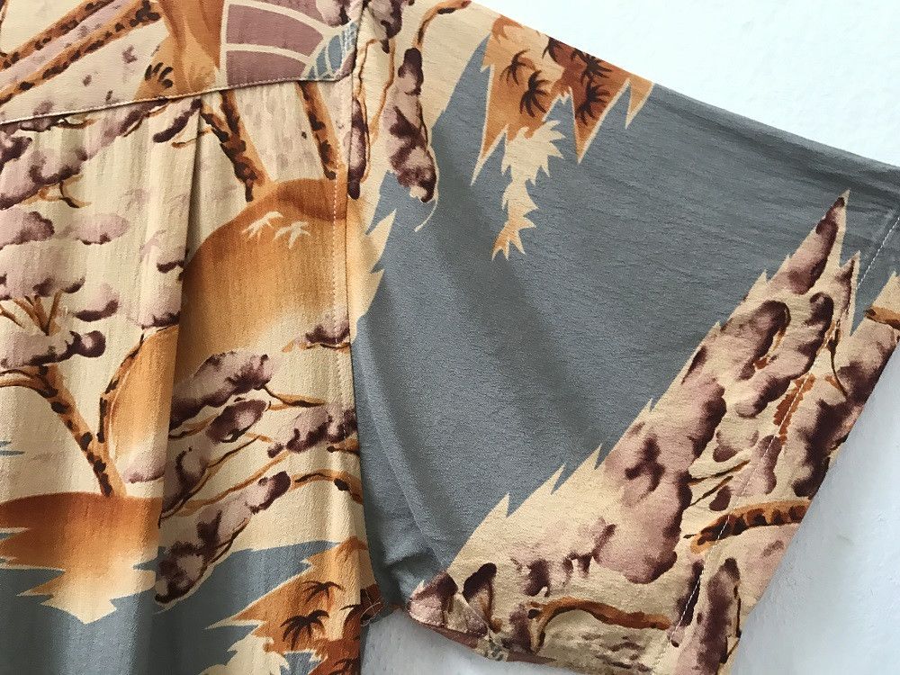 Japanese Brand Japanese Hawaiian Native Hawaiian Asian Motif Rayon Shirt Size US M / EU 48-50 / 2 - 11 Thumbnail