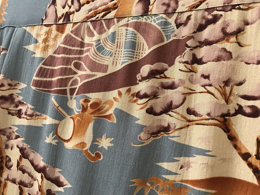 Japanese Brand Japanese Hawaiian Native Hawaiian Asian Motif Rayon Shirt Size US M / EU 48-50 / 2 - 10 Thumbnail