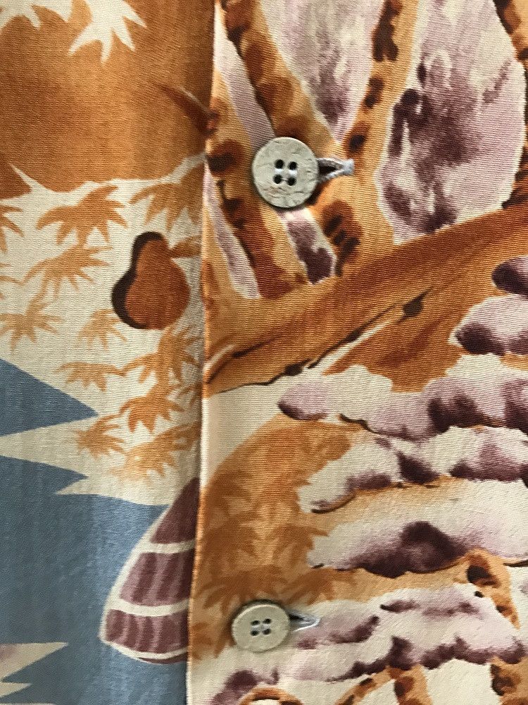 Japanese Brand Japanese Hawaiian Native Hawaiian Asian Motif Rayon Shirt Size US M / EU 48-50 / 2 - 5 Thumbnail