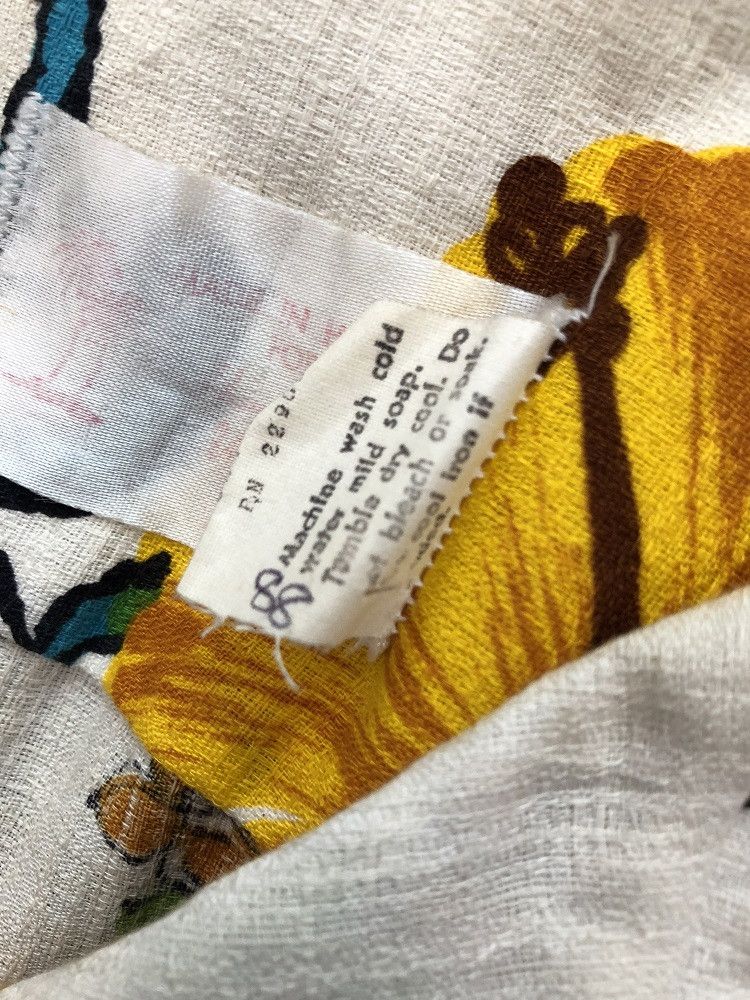 Other 60s 70s Hawaiian Wear Contrast Color Big Flower Bark cloth Size US M / EU 48-50 / 2 - 15 Thumbnail