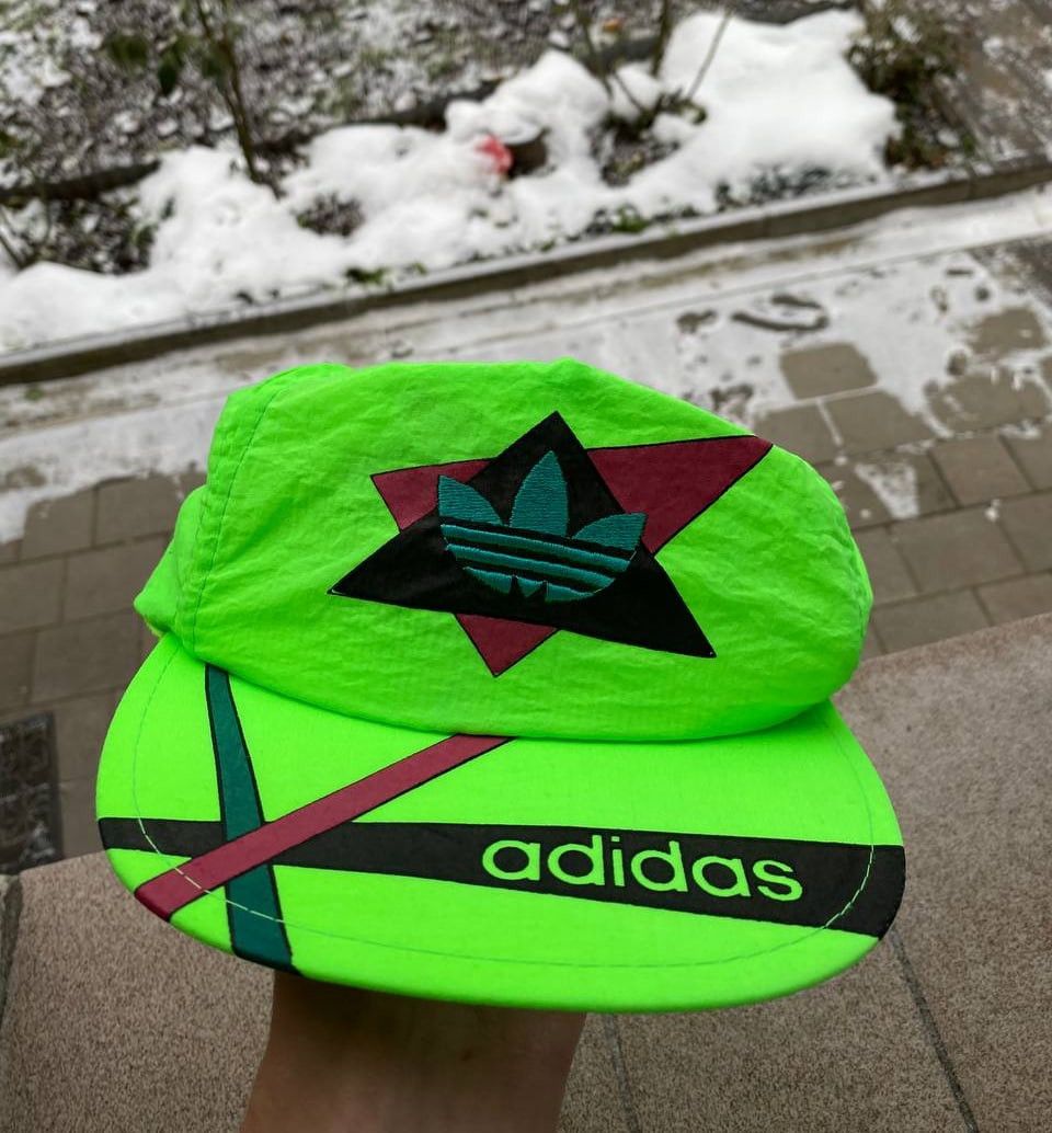 Adidas × Vintage Vintage adidas summer cap neylon Size ONE SIZE - 1 Thumbnail