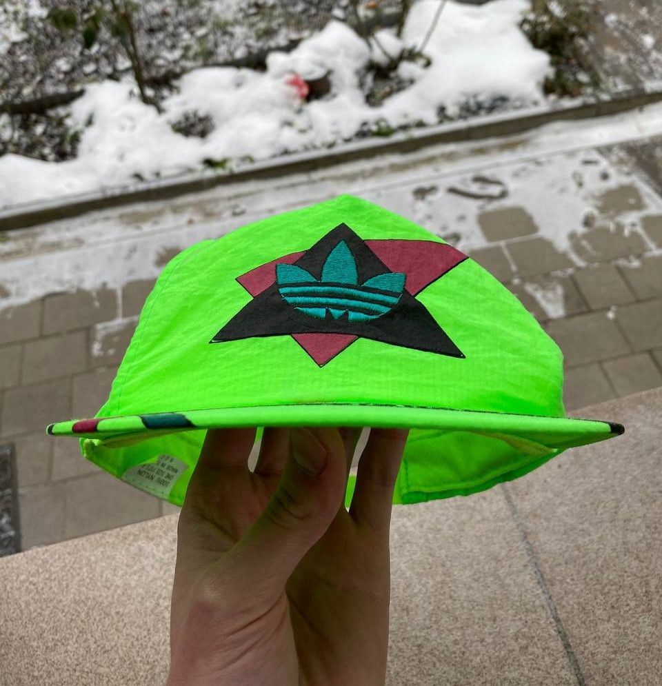 Adidas × Vintage Vintage adidas summer cap neylon Size ONE SIZE - 2 Thumbnail