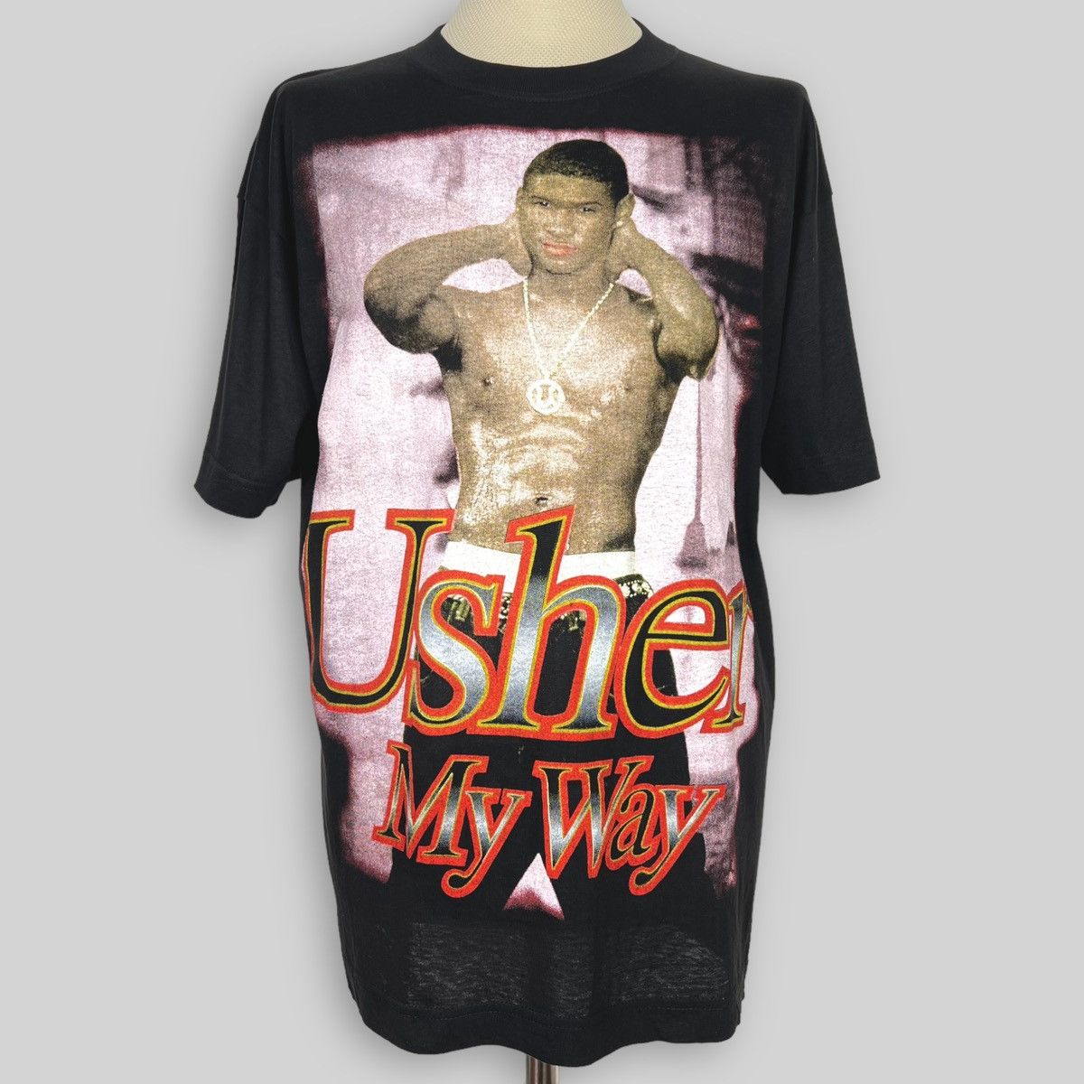 vintage 1997 Usher My Way Rap Tee