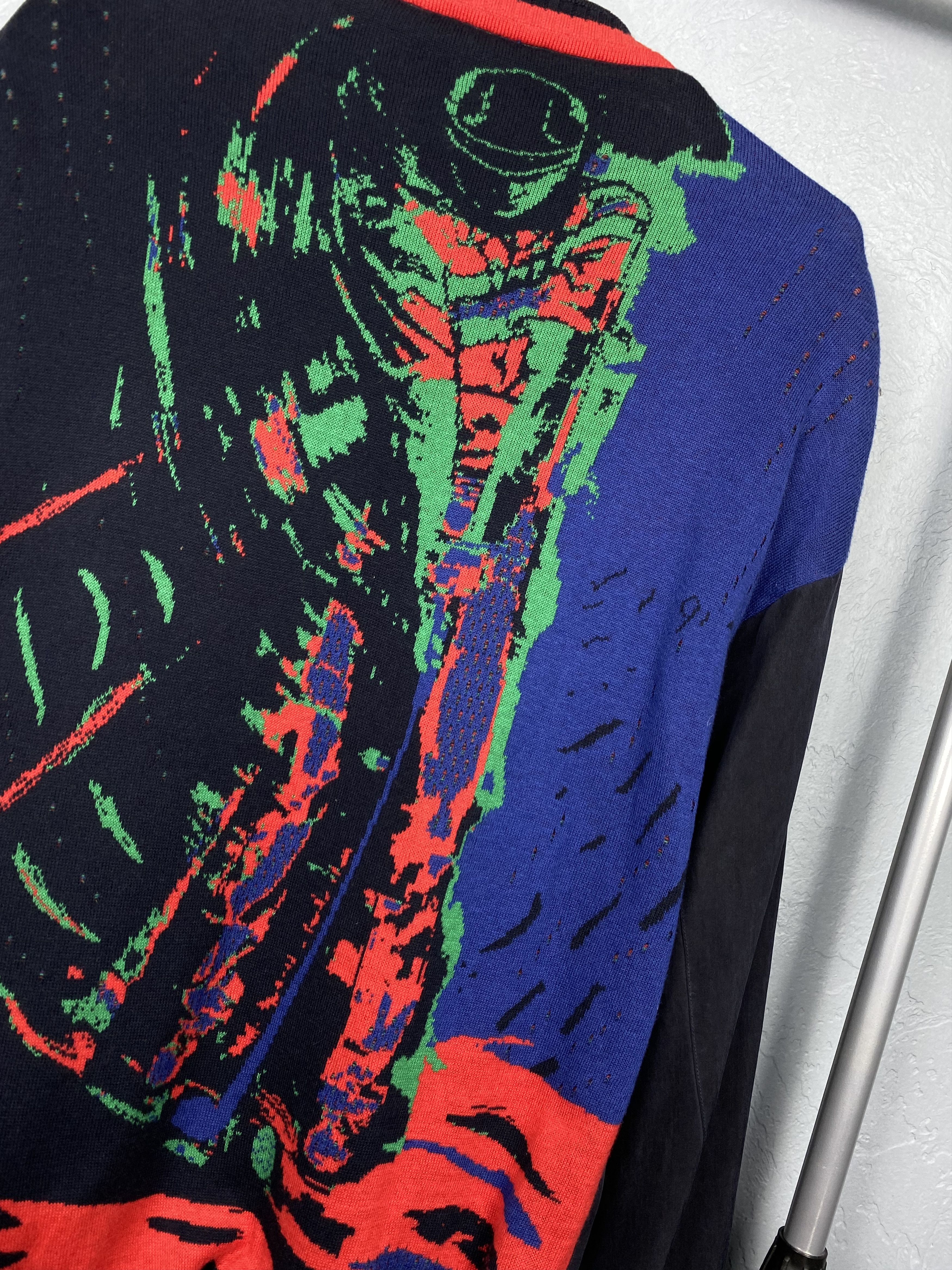 Carlo Colucci Carlo Colucci Vintage Mens SILK Cardigan Jacket Golf Size US L / EU 52-54 / 3 - 2 Thumbnail