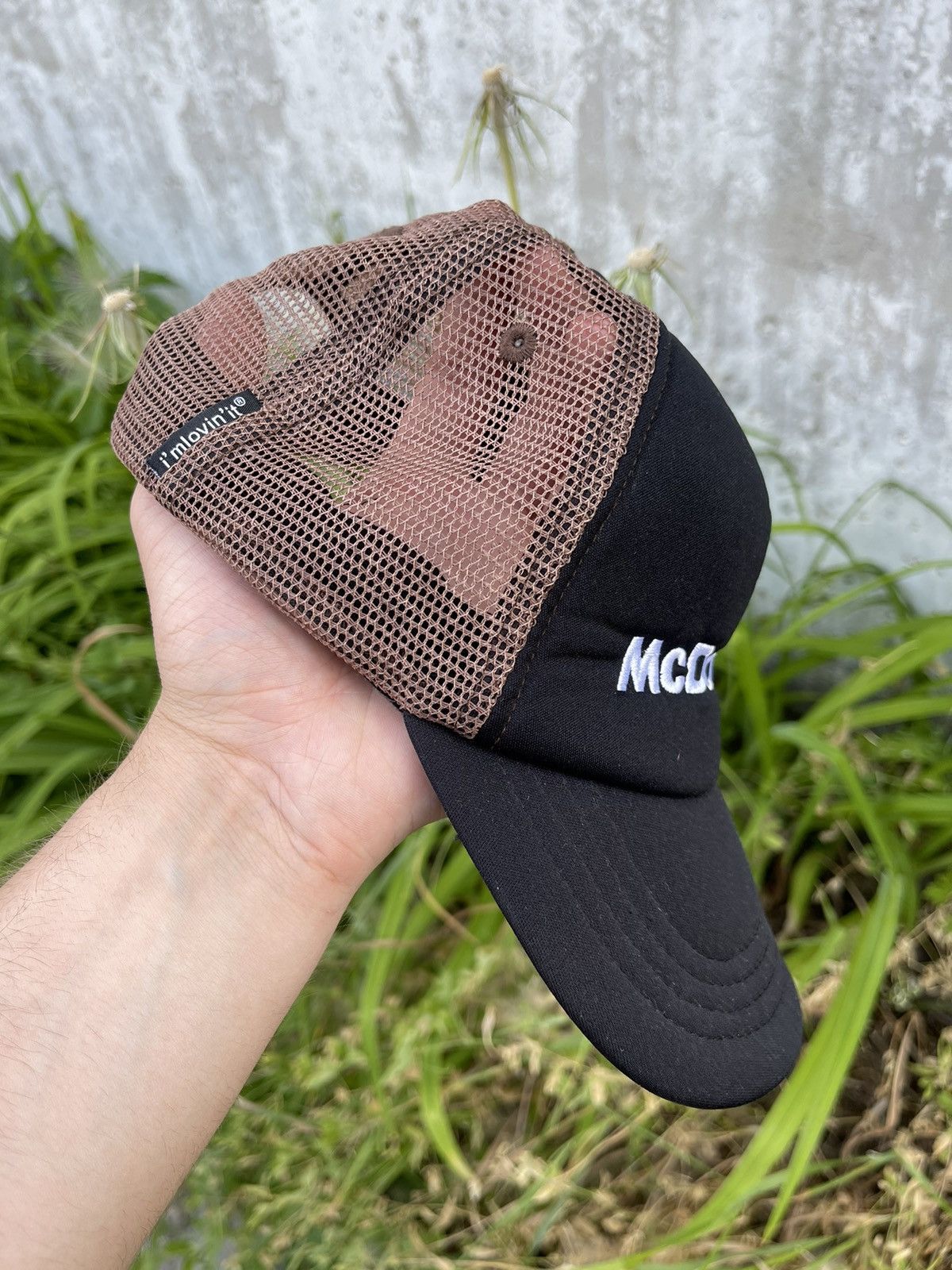 Vintage McDonalds brown trucker hat Size ONE SIZE - 4 Thumbnail