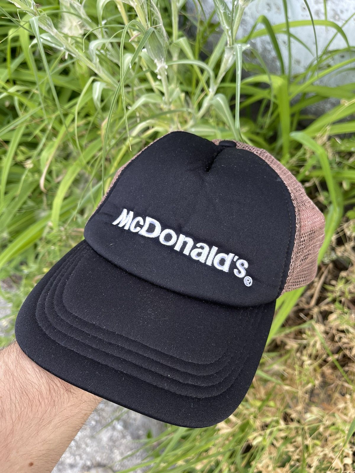 Vintage McDonalds brown trucker hat Size ONE SIZE - 7 Thumbnail