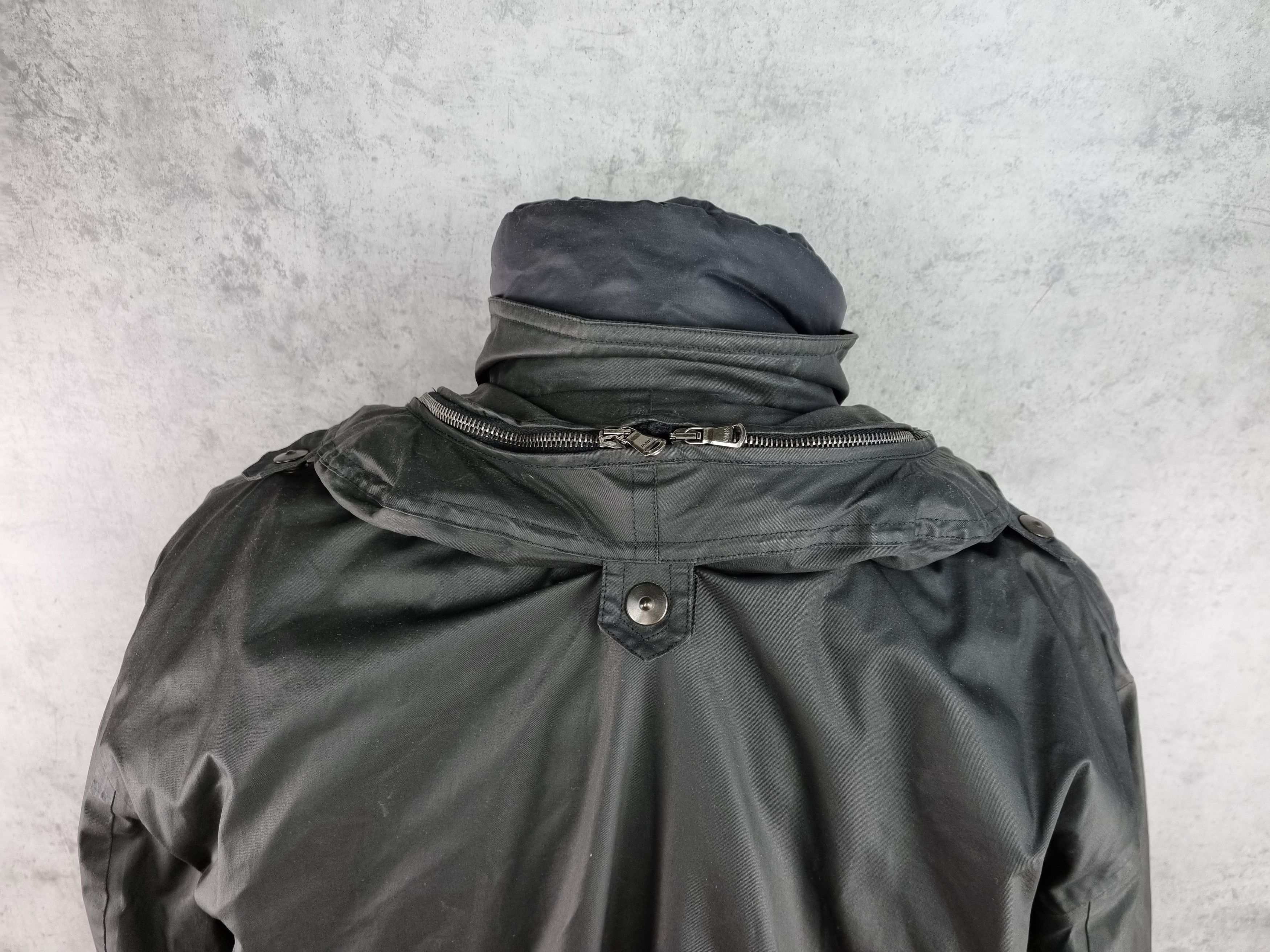 Allegri 2in1 90s Allegri Waxed Hooded Vintage Parka Rare Design Size US L / EU 52-54 / 3 - 7 Thumbnail