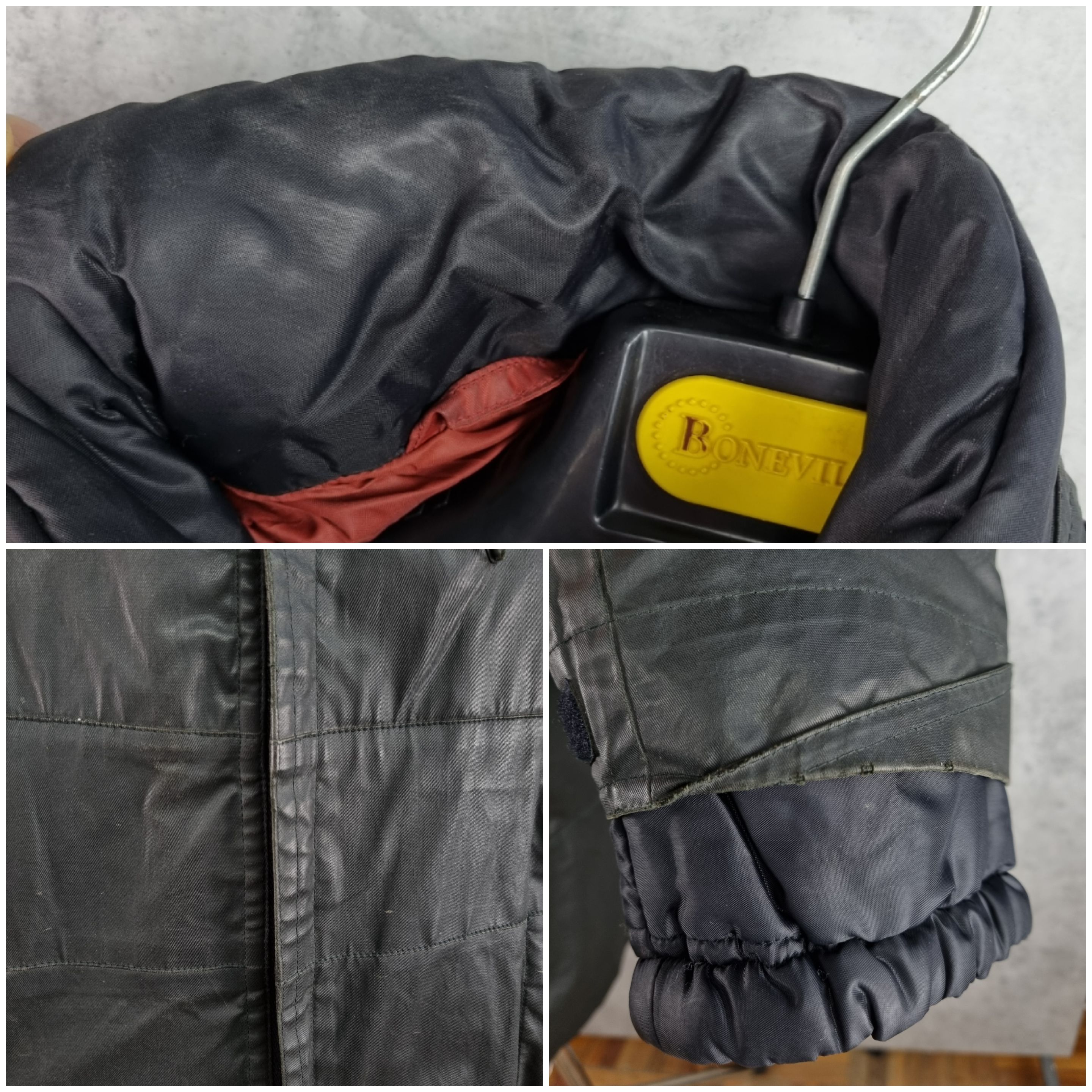 Allegri 2in1 90s Allegri Waxed Hooded Vintage Parka Rare Design Size US L / EU 52-54 / 3 - 11 Thumbnail