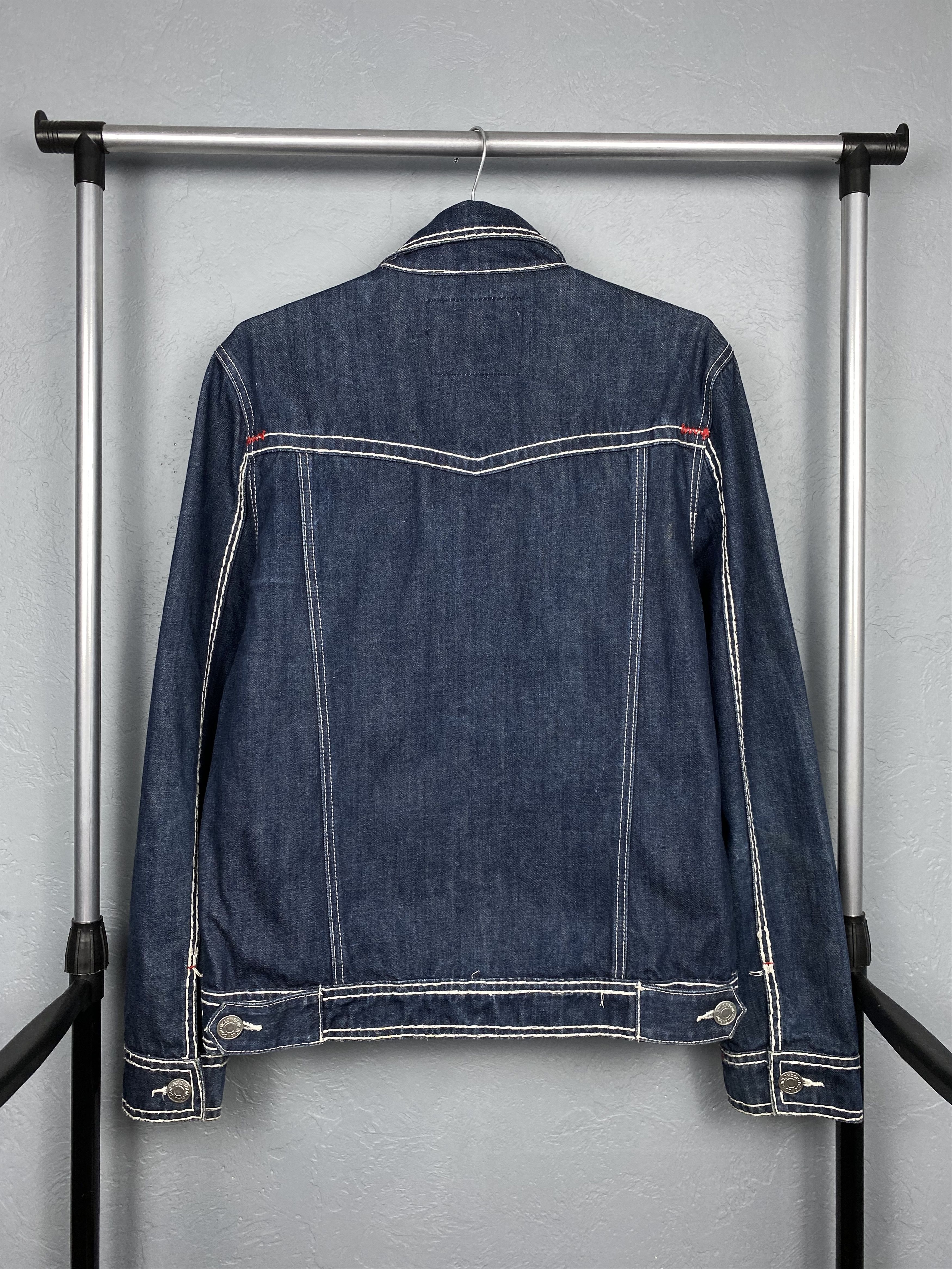 Japanese Brand BC London Vintage Denim Jacket Y2K Jeans Size US L / EU 52-54 / 3 - 6 Thumbnail