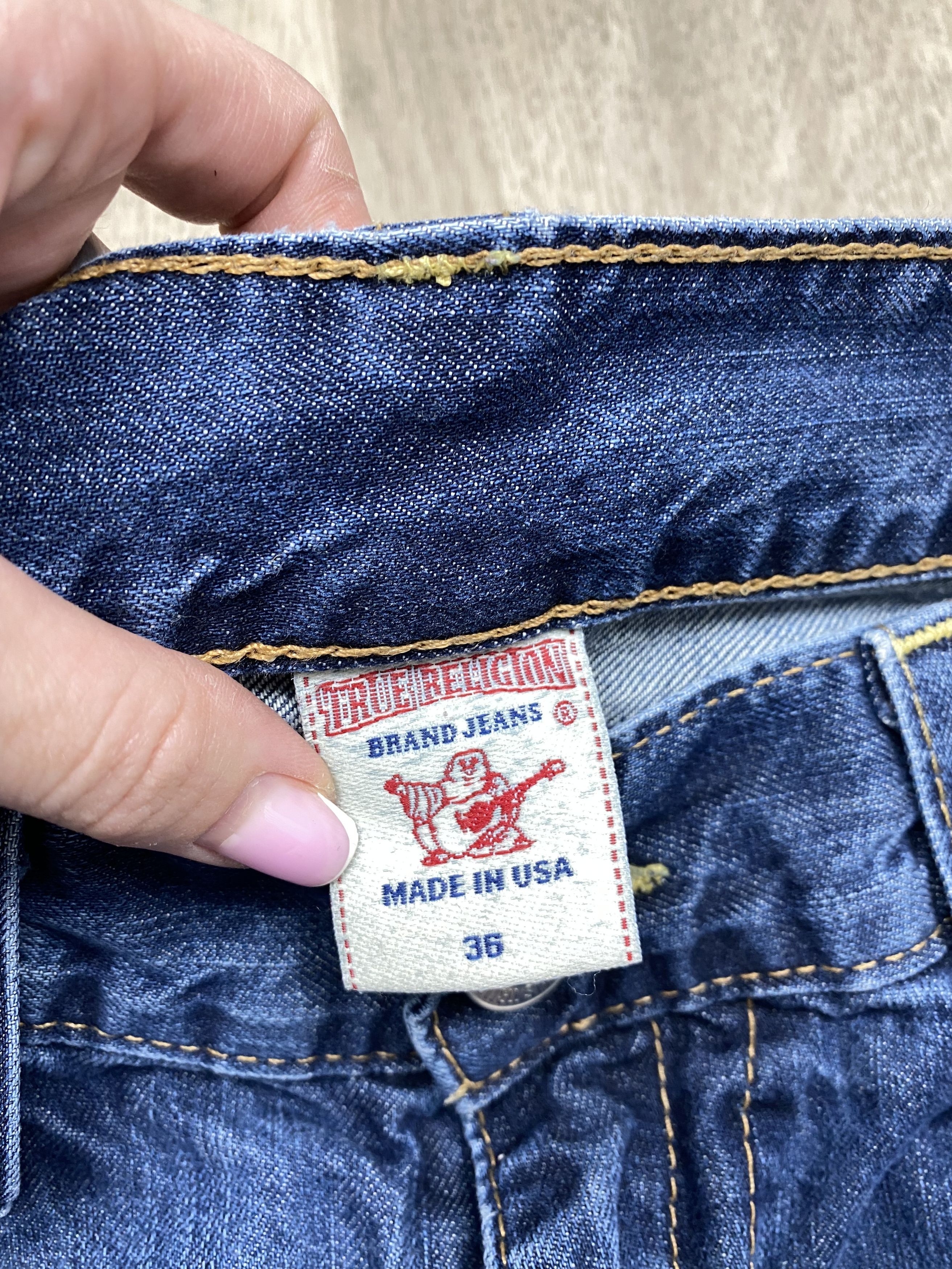 True Religion True Religion Vintage Mens Denim Pants Jeans Size US 36 / EU 52 - 8 Thumbnail