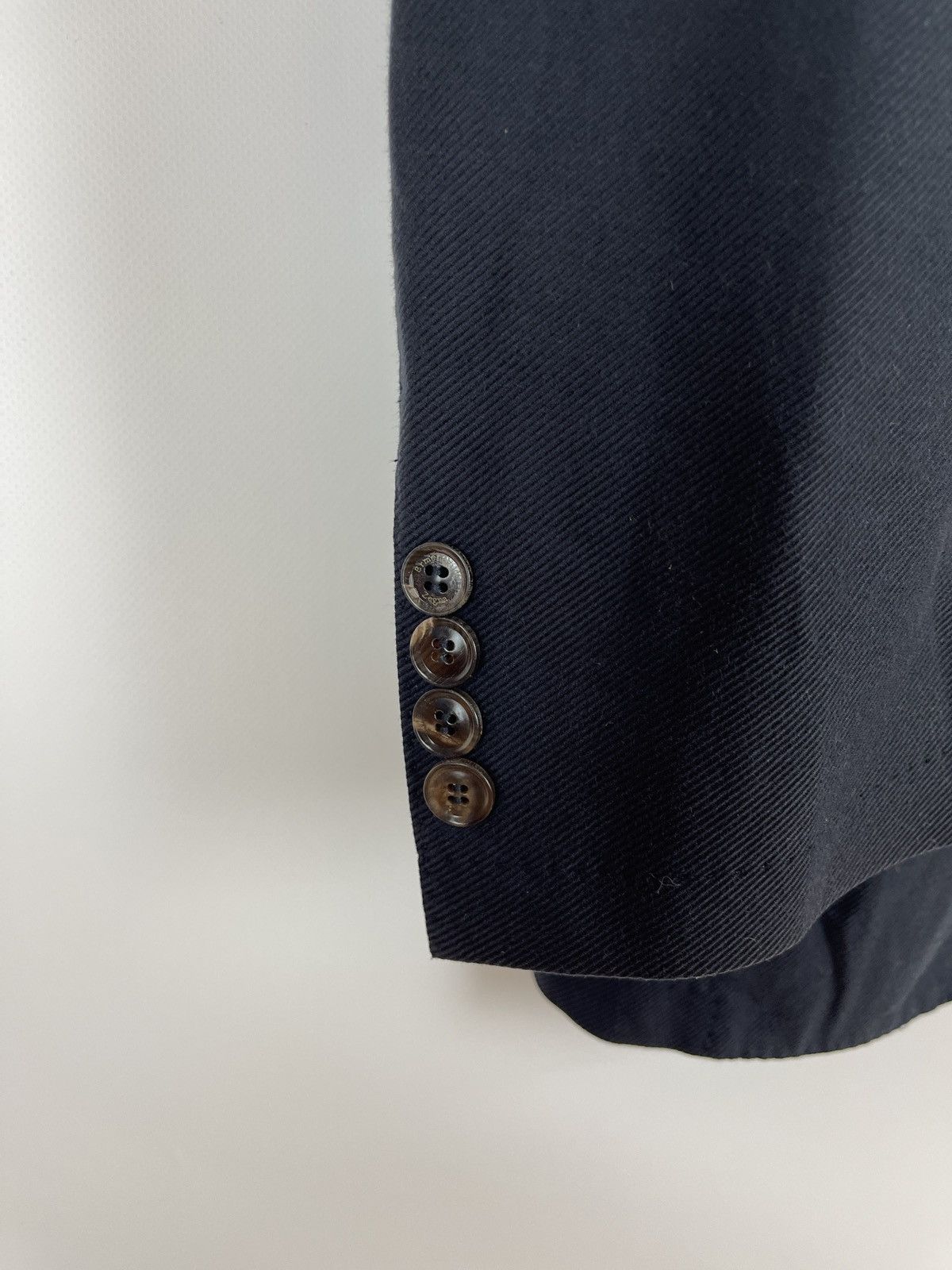 Ermenegildo Zegna Ermenegildo Zegna graphite black unlined 2 button blazer Size 46R - 6 Thumbnail