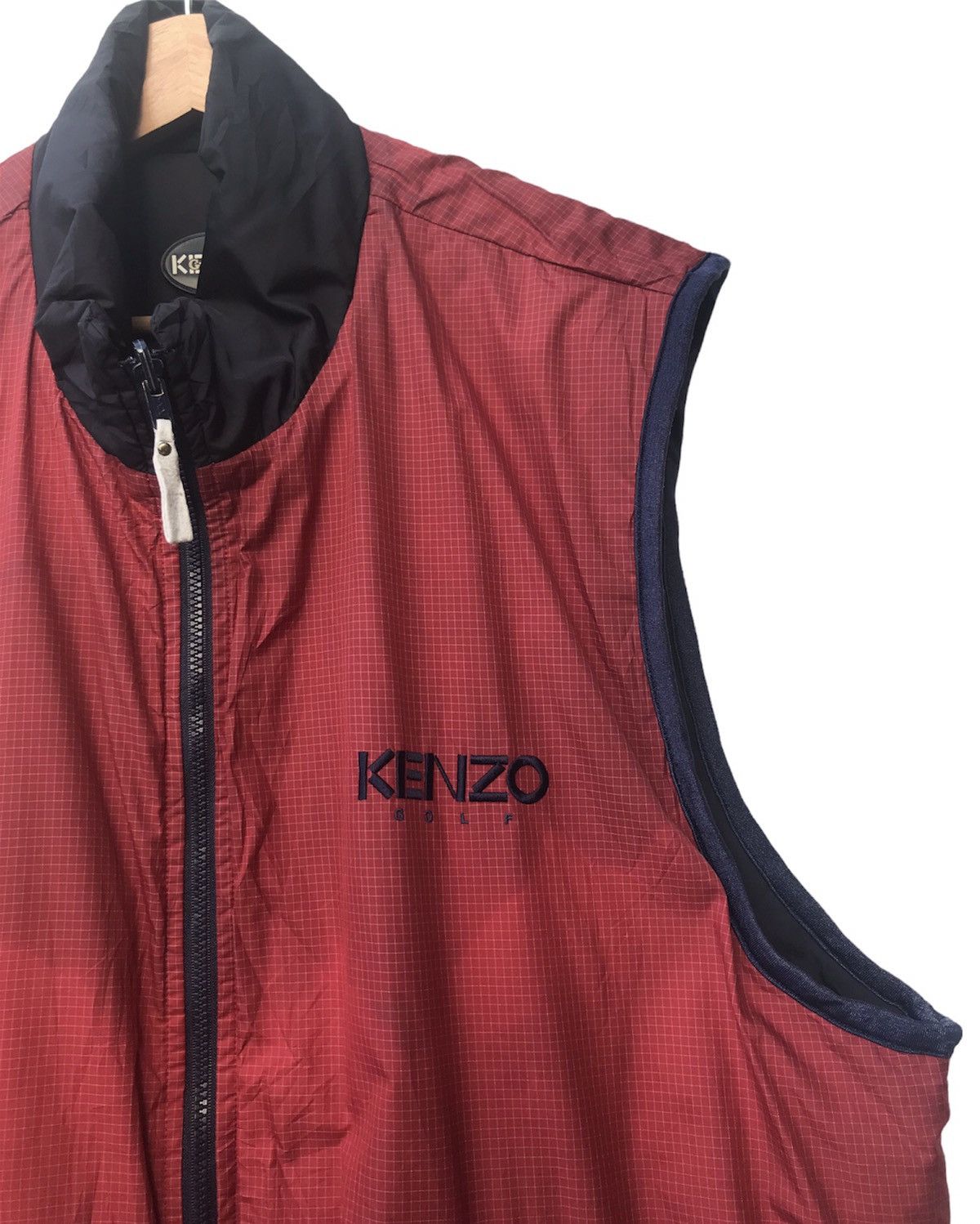 Kenzo Kenzo Golf Reversible Vest Jacket Size 5 Size US XXL / EU 58 / 5 - 9 Thumbnail
