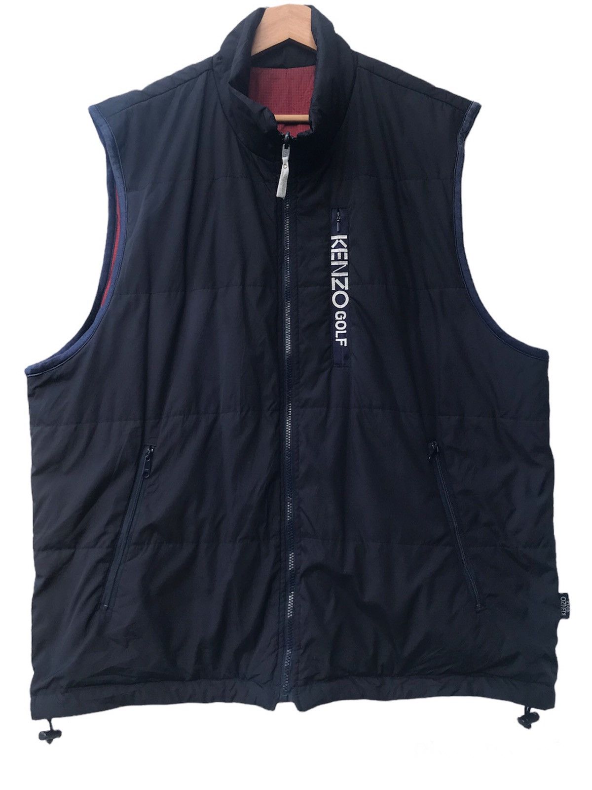 Kenzo Kenzo Golf Reversible Vest Jacket Size 5 Size US XXL / EU 58 / 5 - 1 Thumbnail