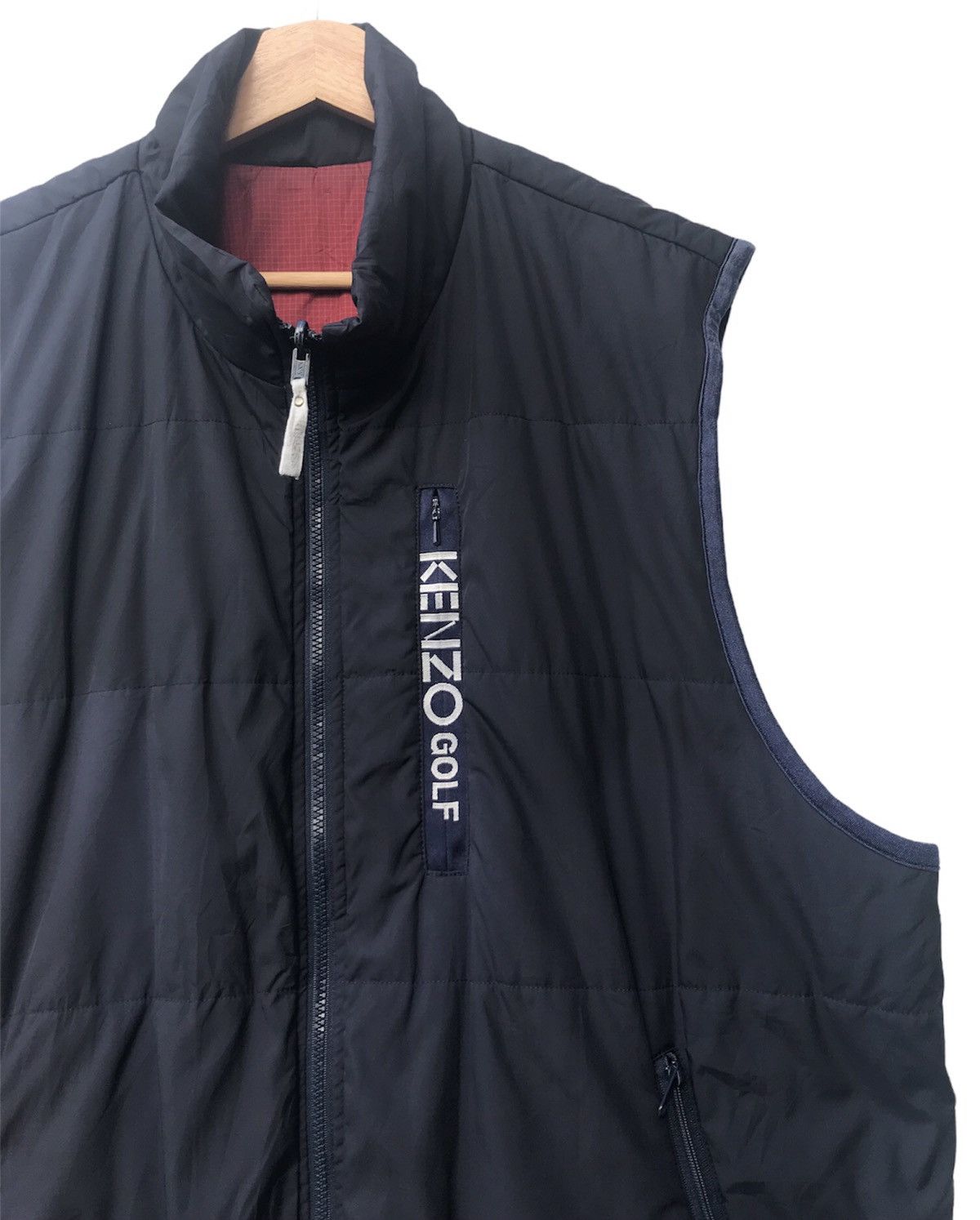 Kenzo Kenzo Golf Reversible Vest Jacket Size 5 Size US XXL / EU 58 / 5 - 3 Thumbnail