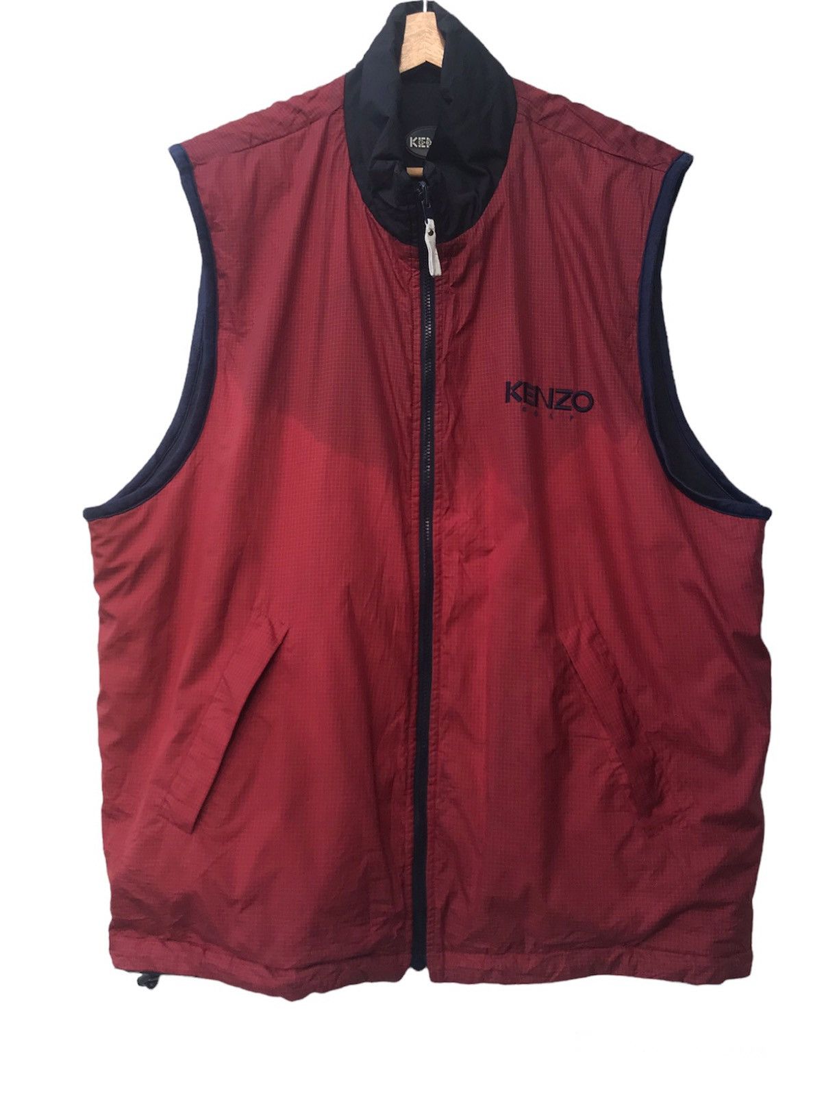 Kenzo Kenzo Golf Reversible Vest Jacket Size 5 Size US XXL / EU 58 / 5 - 7 Thumbnail