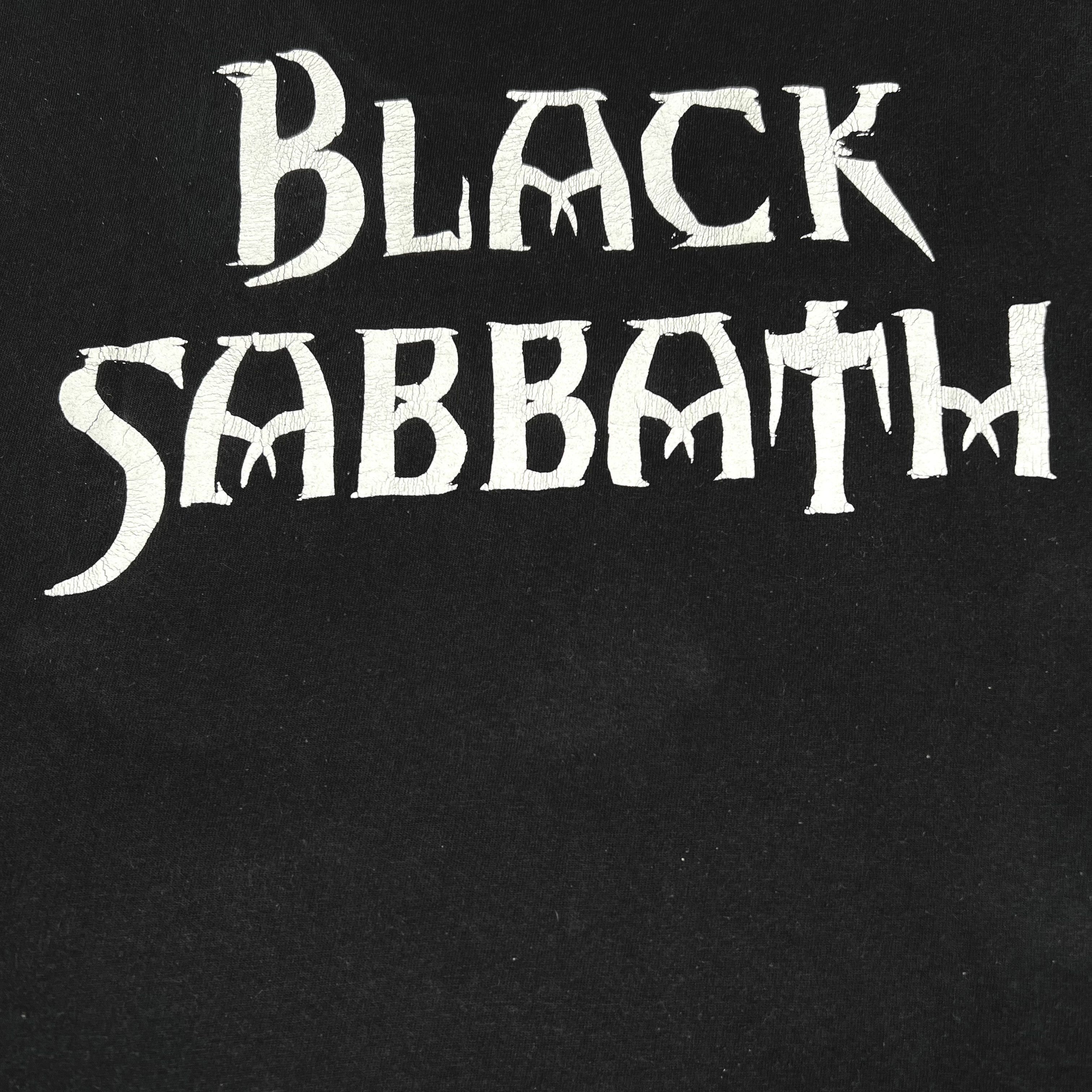 Band Tees Vintage 80s Black Sabbath ‘Cross Logo’ Sleeveless T Shirt Size US M / EU 48-50 / 2 - 5 Thumbnail