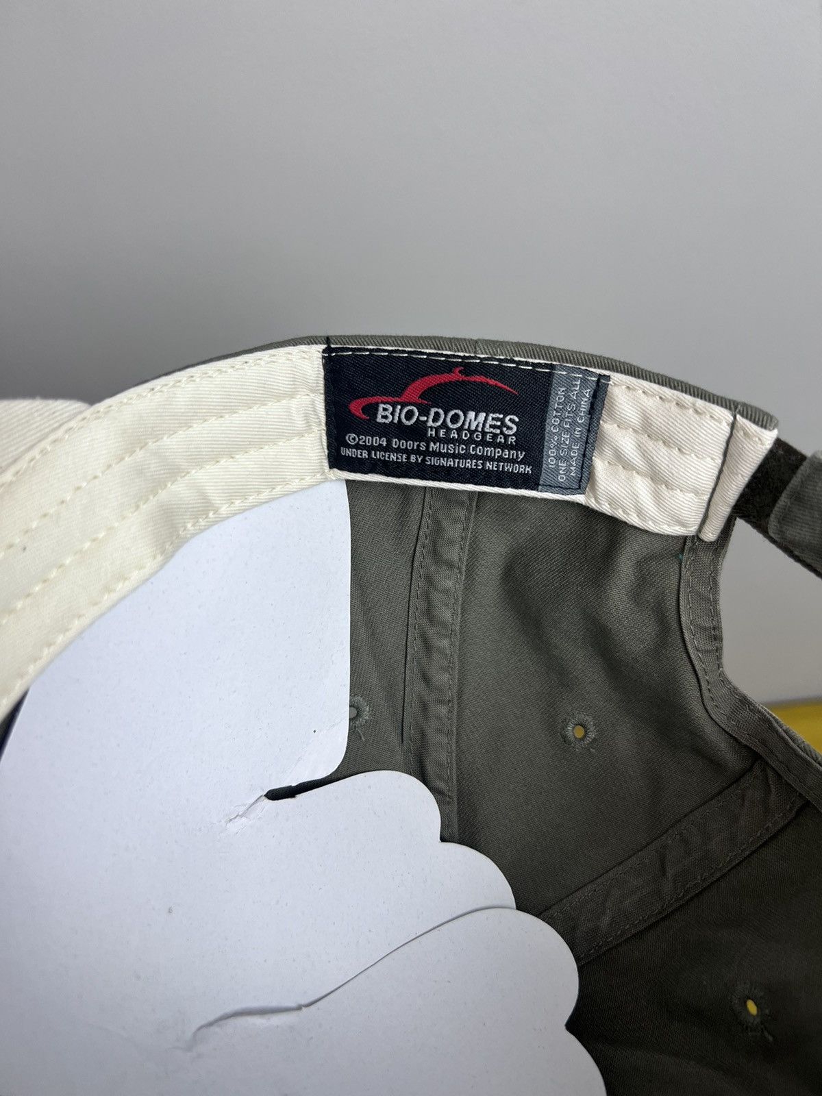 Vintage Vintage Y2K The Doors Jim Morrison Adjustable Grey Dad Cap Size ONE SIZE - 5 Thumbnail