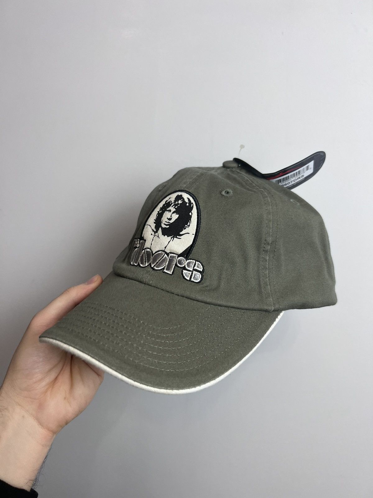 Vintage Vintage Y2K The Doors Jim Morrison Adjustable Grey Dad Cap Size ONE SIZE - 3 Thumbnail