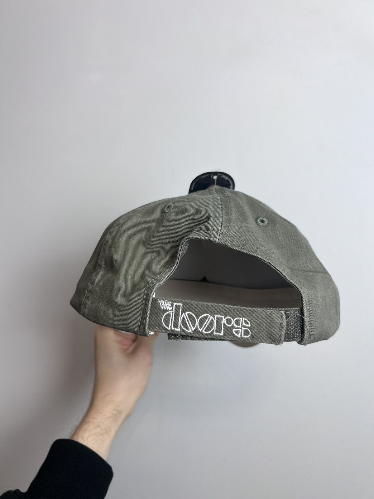 Vintage Vintage Y2K The Doors Jim Morrison Adjustable Grey Dad Cap Size ONE SIZE - 4 Thumbnail