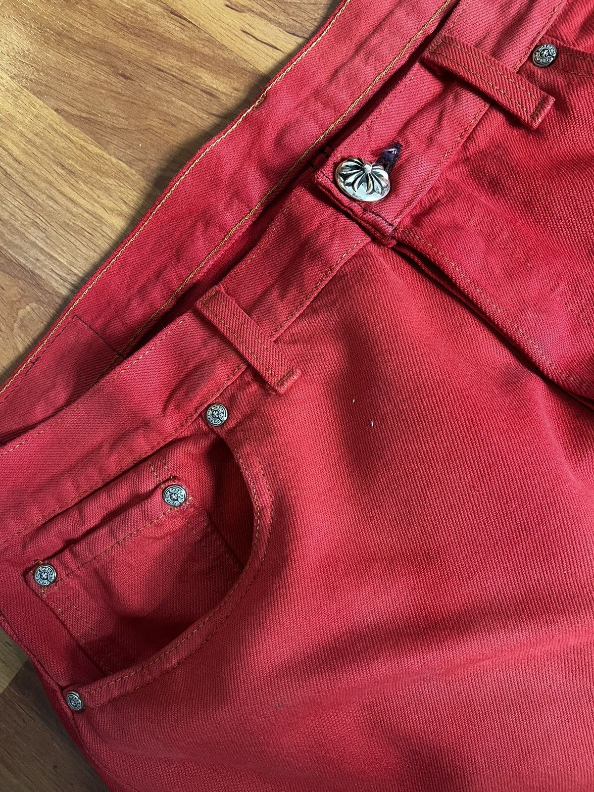 Chrome Hearts Chrome hearts denim exclusive paris Size US 34 / EU 50 - 3 Thumbnail