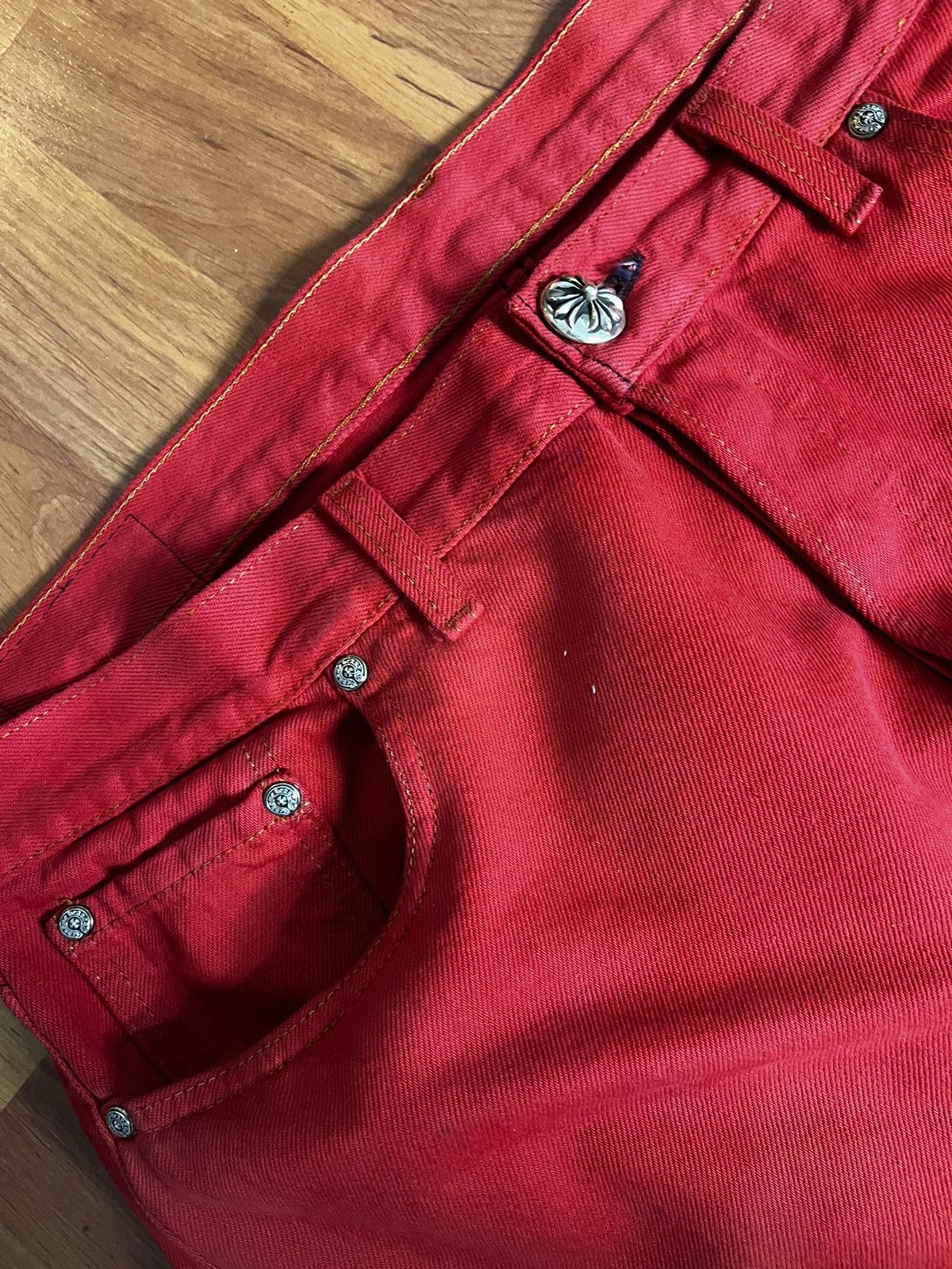 Chrome Hearts Chrome hearts denim exclusive paris Size US 34 / EU 50 - 4 Thumbnail