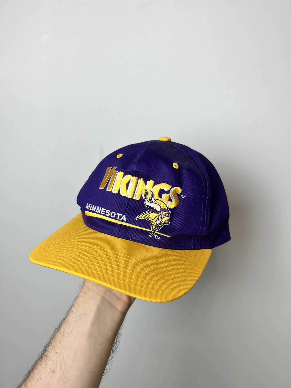 NFL Vintage Minnesota Vikings Cap 90s NFL NHL NBA HYPE STREETWEA Size ONE SIZE - 3 Thumbnail