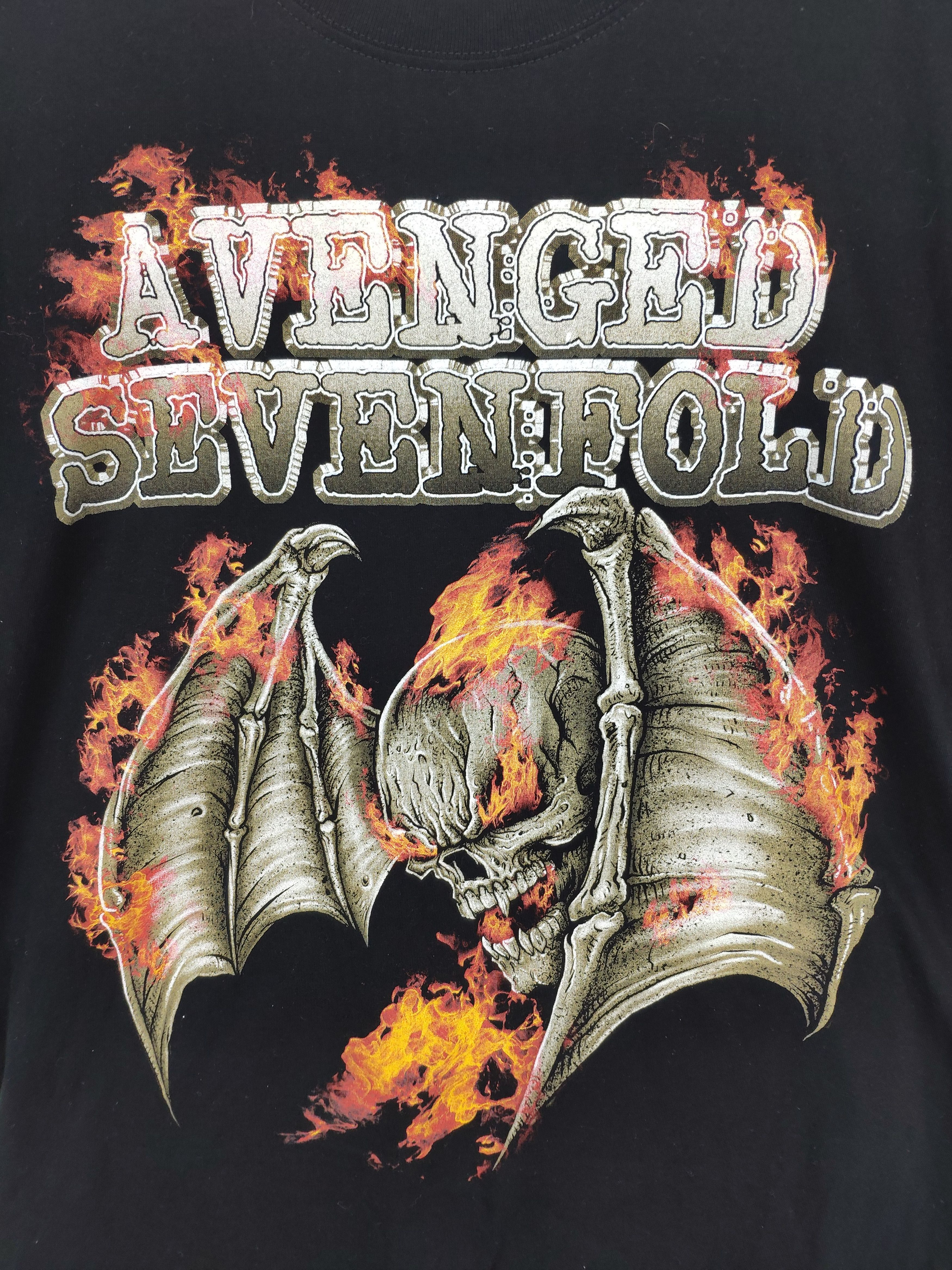 Band Tees Band T Shirt Avenged Sevenfold Tee Size US M / EU 48-50 / 2 - 7 Thumbnail