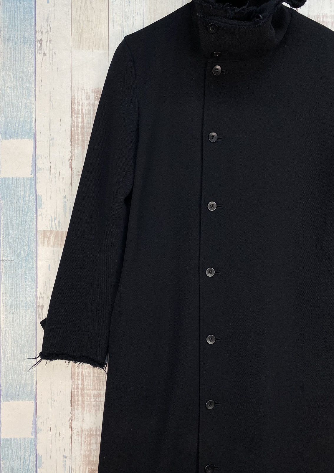Yohji Yamamoto 🔥GRAIL ICONIC🔥Yohji Yamamoto Hooded Long Jacket Size S / US 4 / IT 40 - 4 Thumbnail