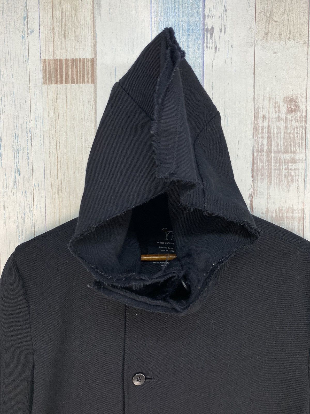 Yohji Yamamoto 🔥GRAIL ICONIC🔥Yohji Yamamoto Hooded Long Jacket Size S / US 4 / IT 40 - 5 Thumbnail