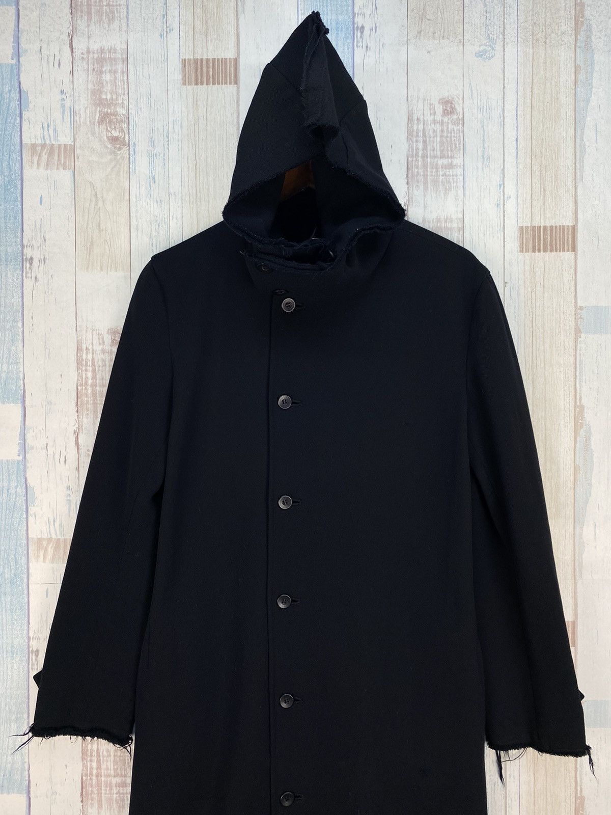 Yohji Yamamoto 🔥GRAIL ICONIC🔥Yohji Yamamoto Hooded Long Jacket Size S / US 4 / IT 40 - 2 Thumbnail
