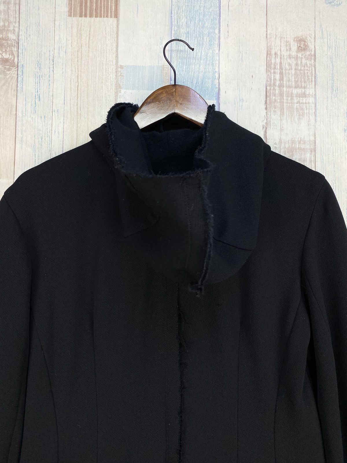 Yohji Yamamoto 🔥GRAIL ICONIC🔥Yohji Yamamoto Hooded Long Jacket Size S / US 4 / IT 40 - 11 Thumbnail