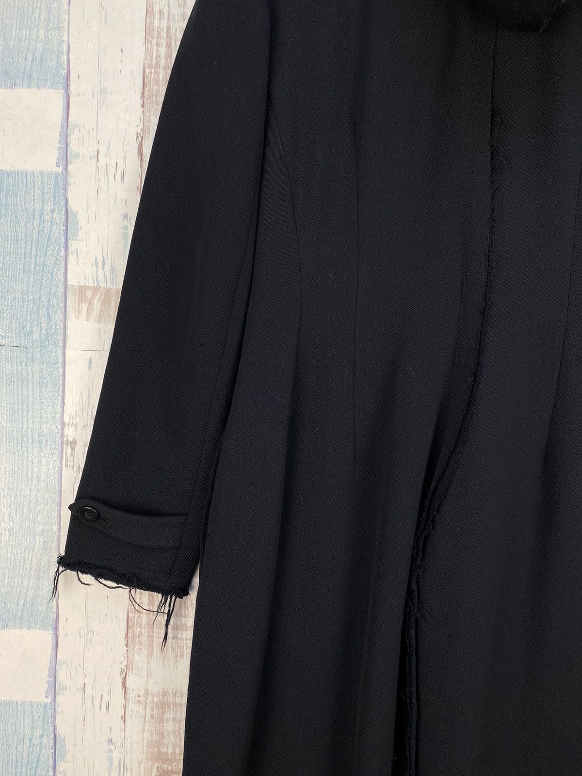Yohji Yamamoto 🔥GRAIL ICONIC🔥Yohji Yamamoto Hooded Long Jacket Size S / US 4 / IT 40 - 9 Thumbnail