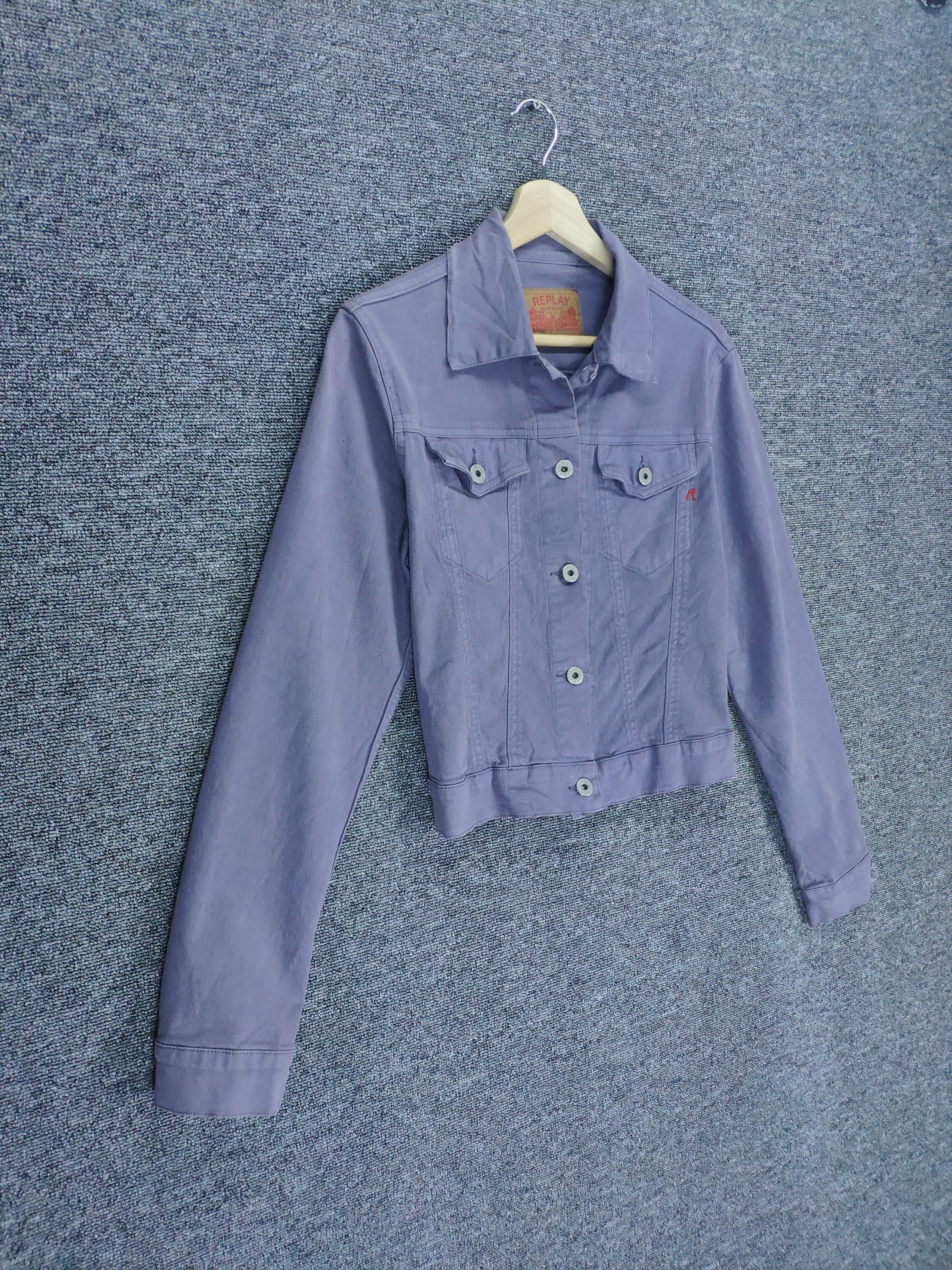Replay × Vintage Steal 💥 Vintage 90s Replay Denim Jacket Made In Italy Size S / US 4 / IT 40 - 3 Thumbnail