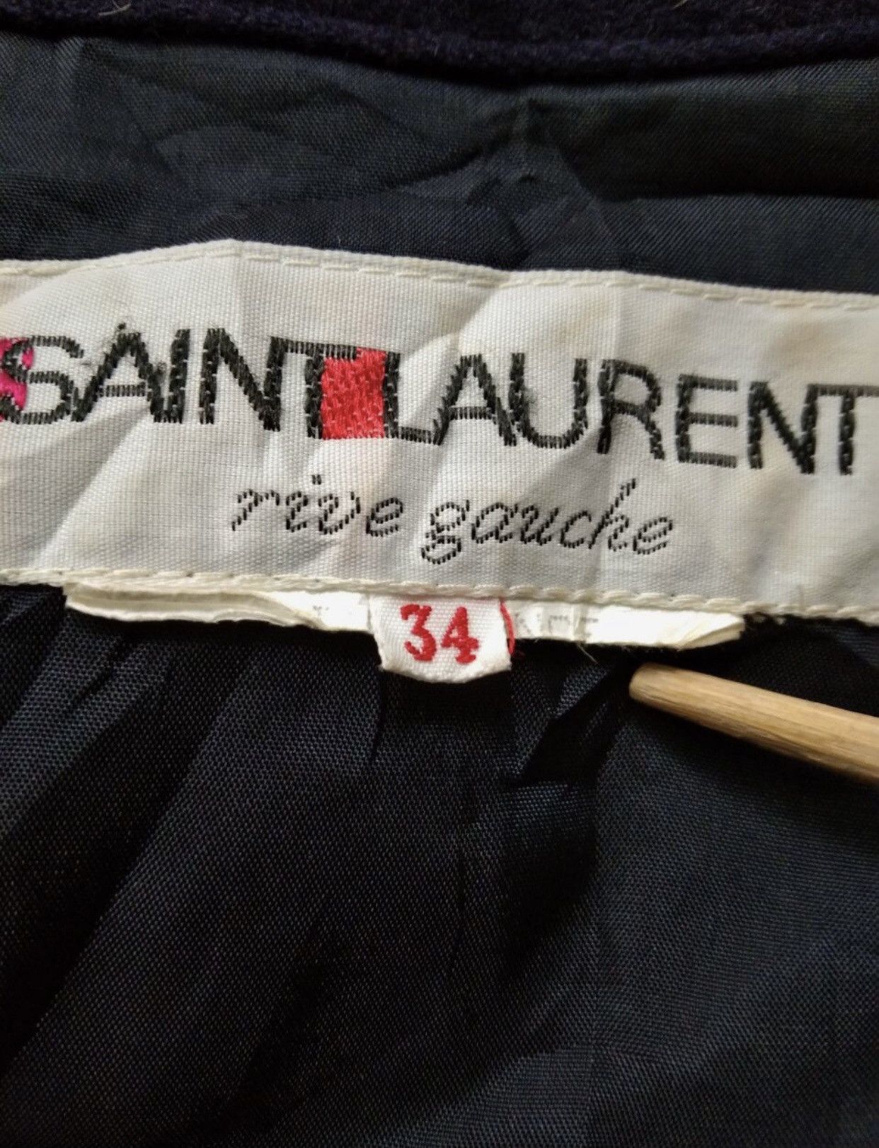 Saint Laurent Paris Vintage Saint Laurent Rive Gauche Cardigan Jacket Size US L / EU 52-54 / 3 - 7 Thumbnail