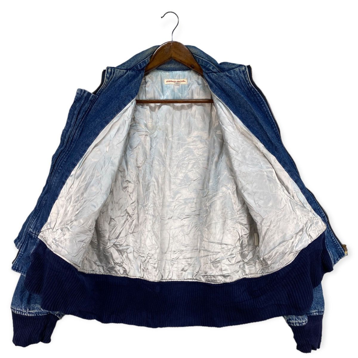 Japanese Brand Strawberry Shortcake Denim Jacket Size US S / EU 44-46 / 1 - 5 Thumbnail