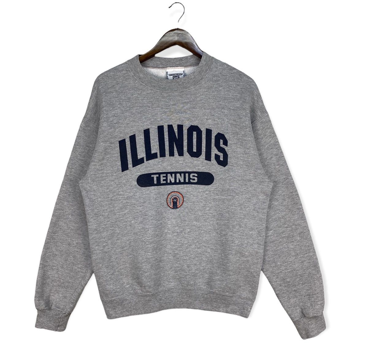 Lee VINTAGE ILLINOIS TENNIS SWEATSHIRT Size US M / EU 48-50 / 2 - 1 Thumbnail
