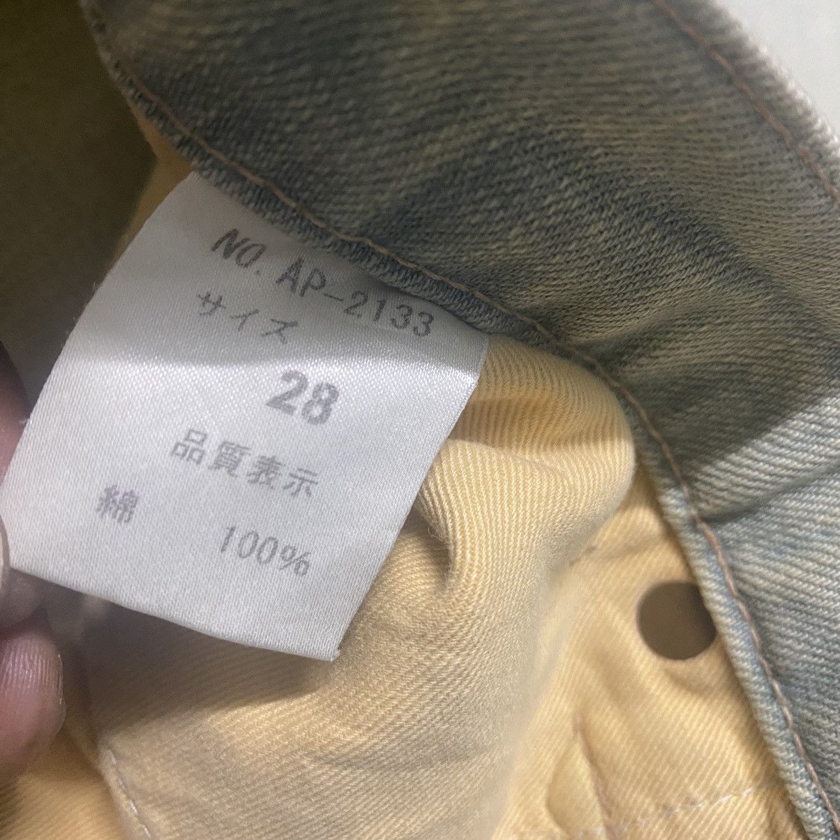 Japanese Brand Japanese Brand ACOUSTIC Mud Wash Denim Flare Jeans Size US 28 / EU 44 - 21 Thumbnail