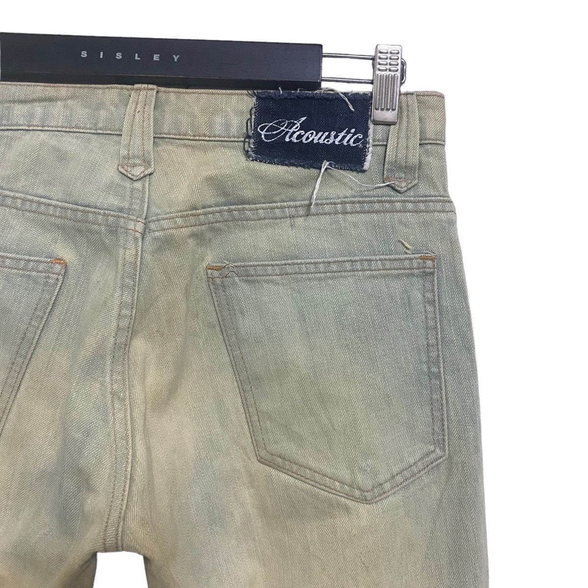 Japanese Brand Japanese Brand ACOUSTIC Mud Wash Denim Flare Jeans Size US 28 / EU 44 - 12 Thumbnail