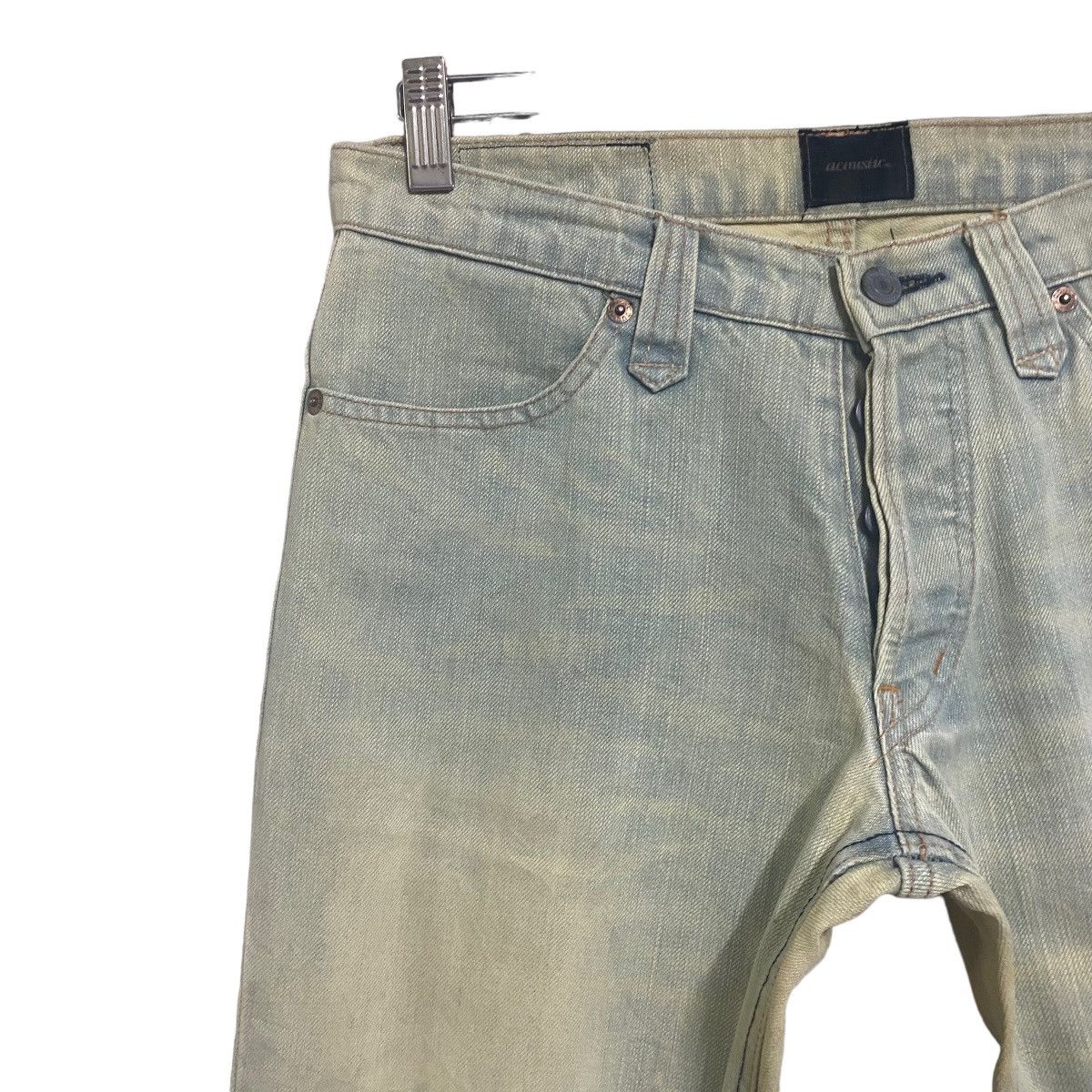 Japanese Brand Japanese Brand ACOUSTIC Mud Wash Denim Flare Jeans Size US 28 / EU 44 - 5 Thumbnail