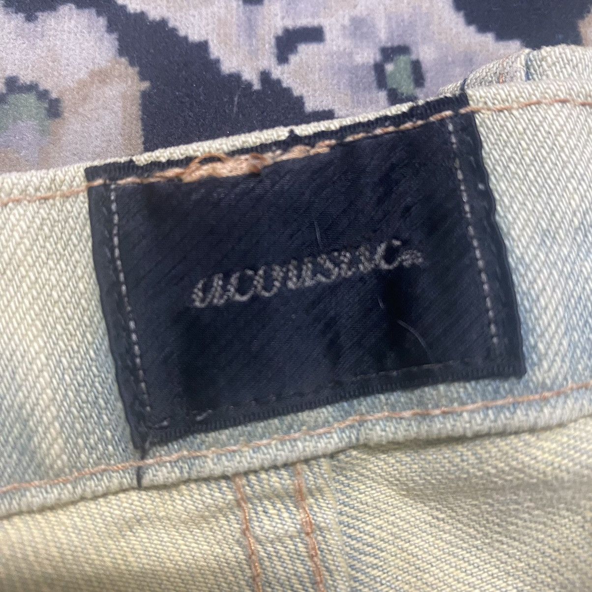 Japanese Brand Japanese Brand ACOUSTIC Mud Wash Denim Flare Jeans Size US 28 / EU 44 - 19 Thumbnail