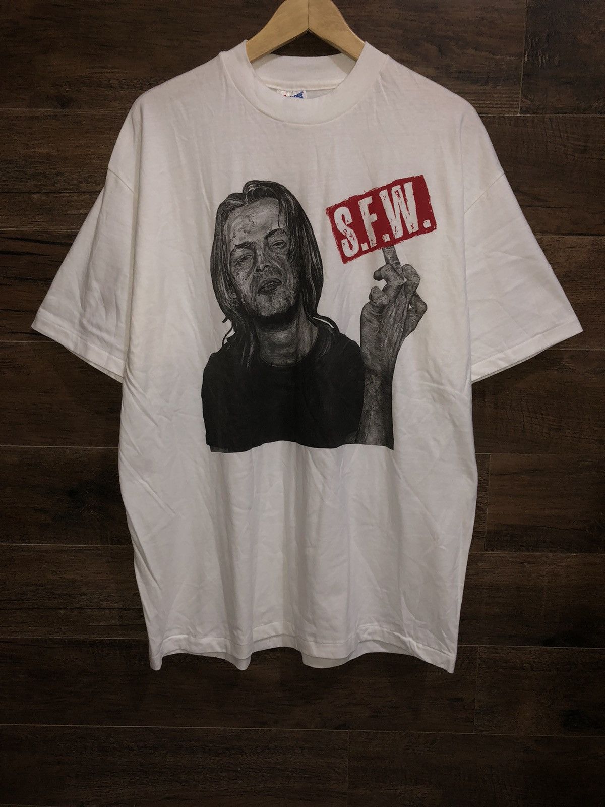 Band Tees × Vintage Vintage 1994 S.F.W. OST Soundtrack Radiohead Soundgarden Size US XL / EU 56 / 4 - 2 Thumbnail