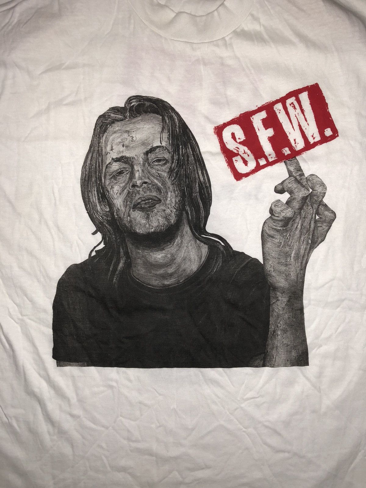 Band Tees × Vintage Vintage 1994 S.F.W. OST Soundtrack Radiohead Soundgarden Size US XL / EU 56 / 4 - 4 Thumbnail